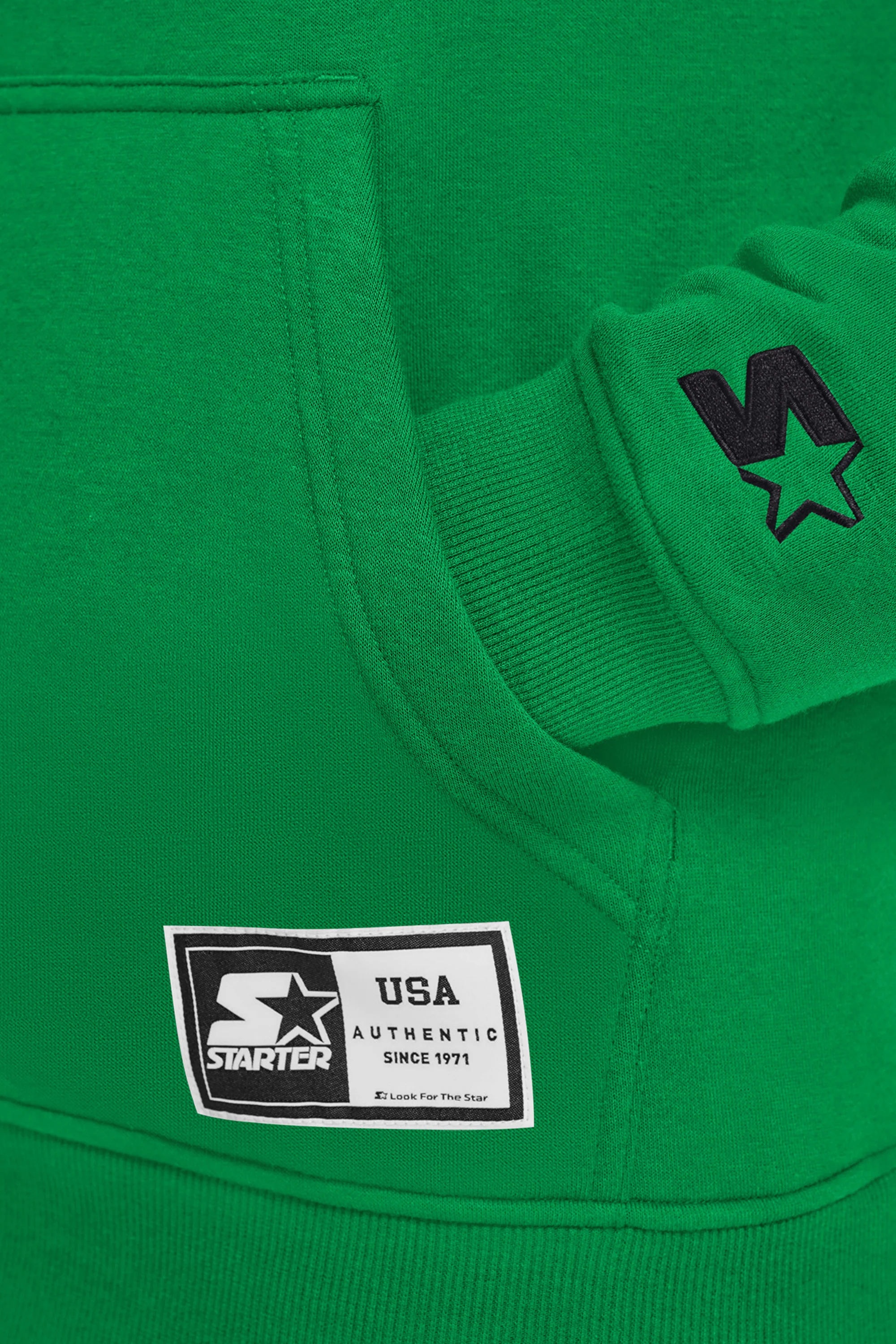 MENS STARTER EMBROIDERED FLEECE HOODIE - Image 3