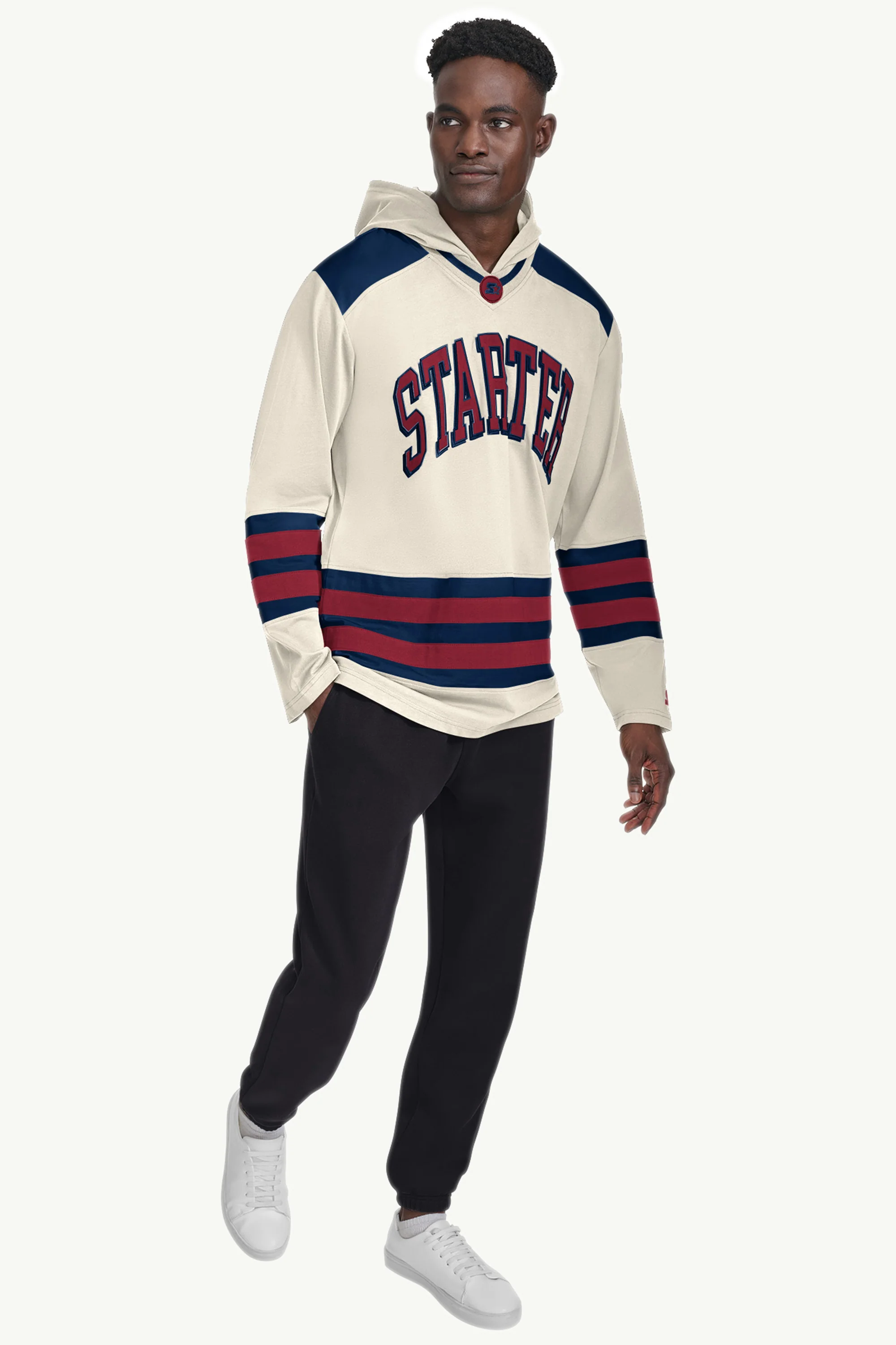 MENS STARTER HOODED HOCKEY JERSEY - Image 2