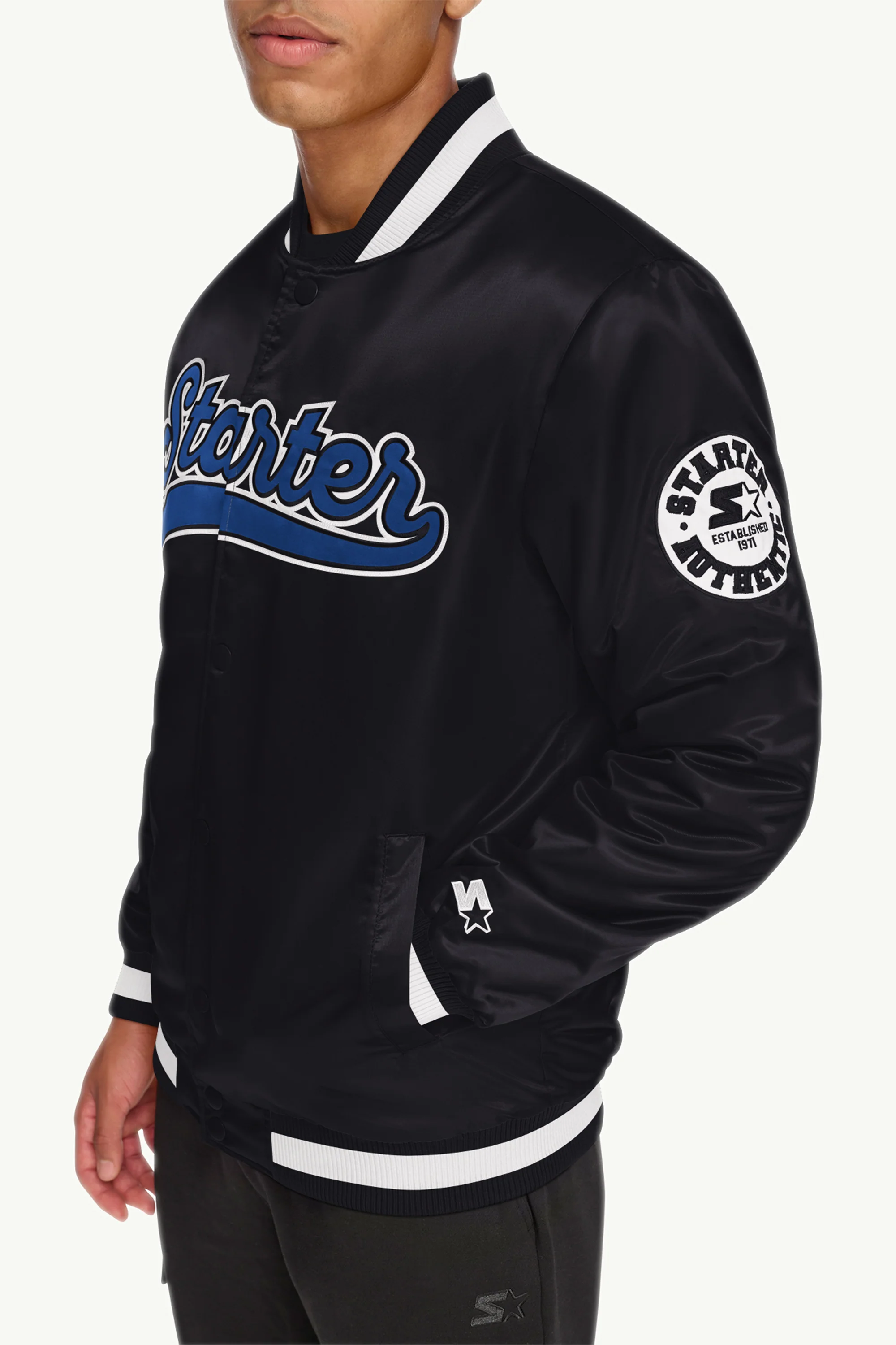 MENS STARTER VARSITY BOMBER JACKET - Image 2