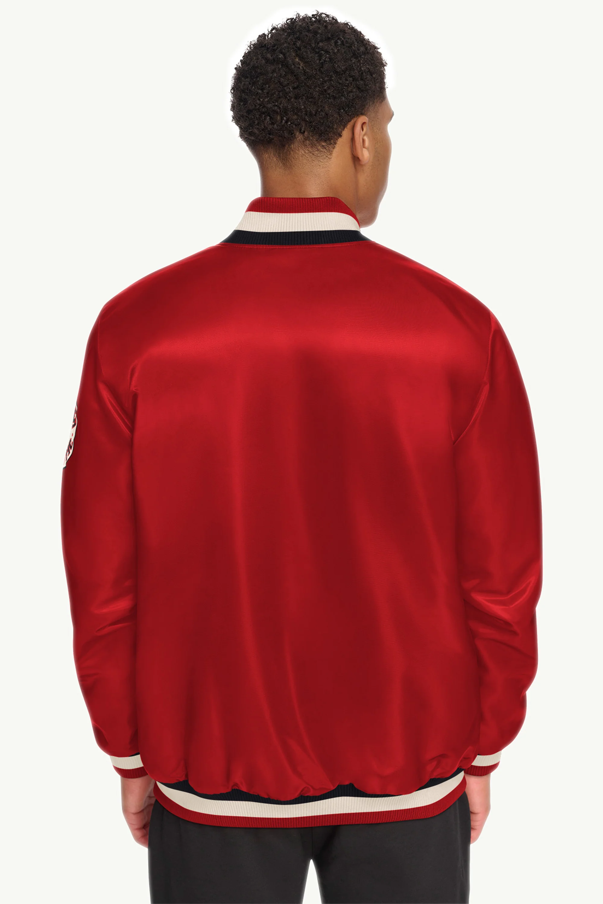 MENS STARTER VARSITY BOMBER JACKET - Image 3