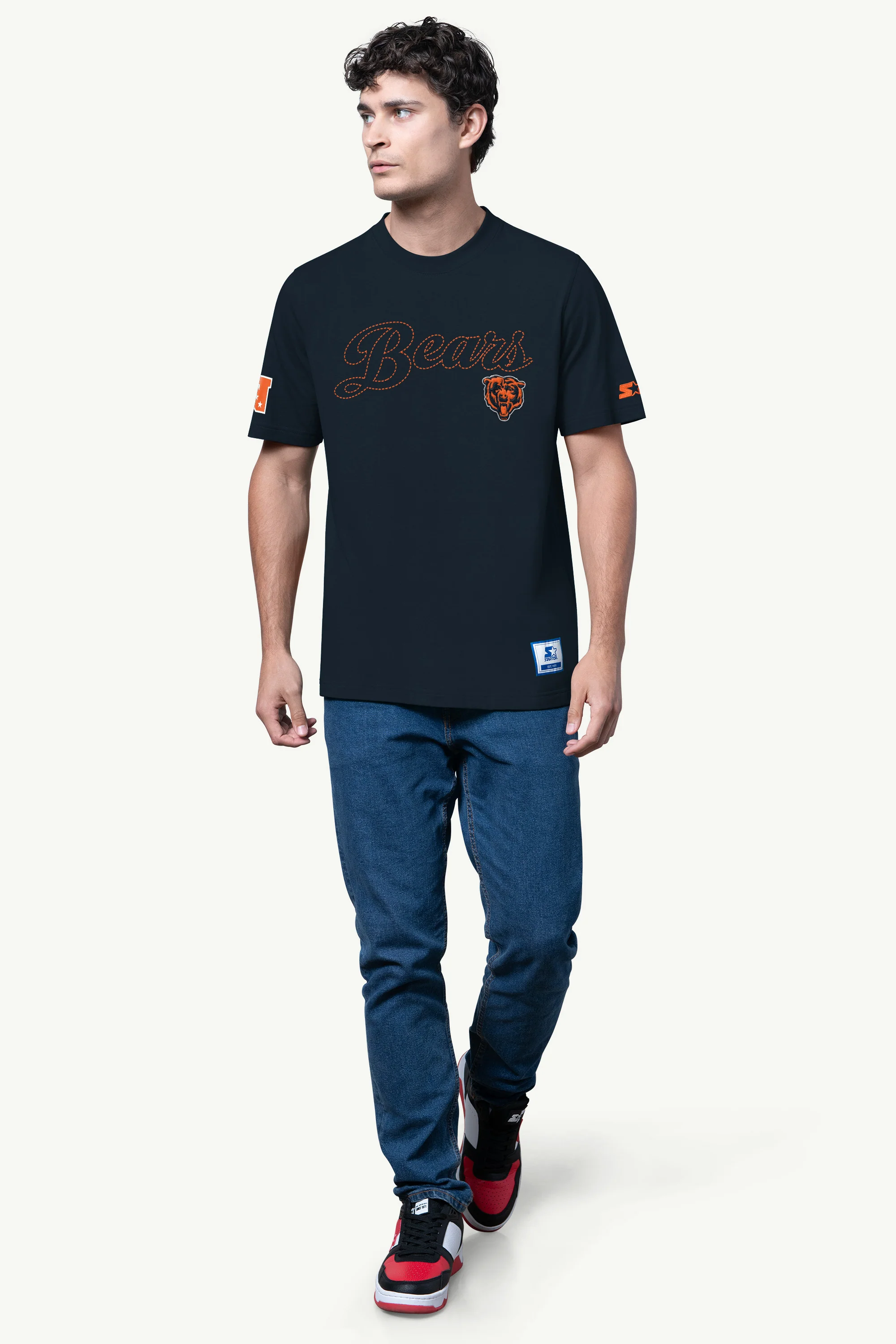 MENS CHICAGO BEARS SHORT SLEEVE T SHIRT - Image 3