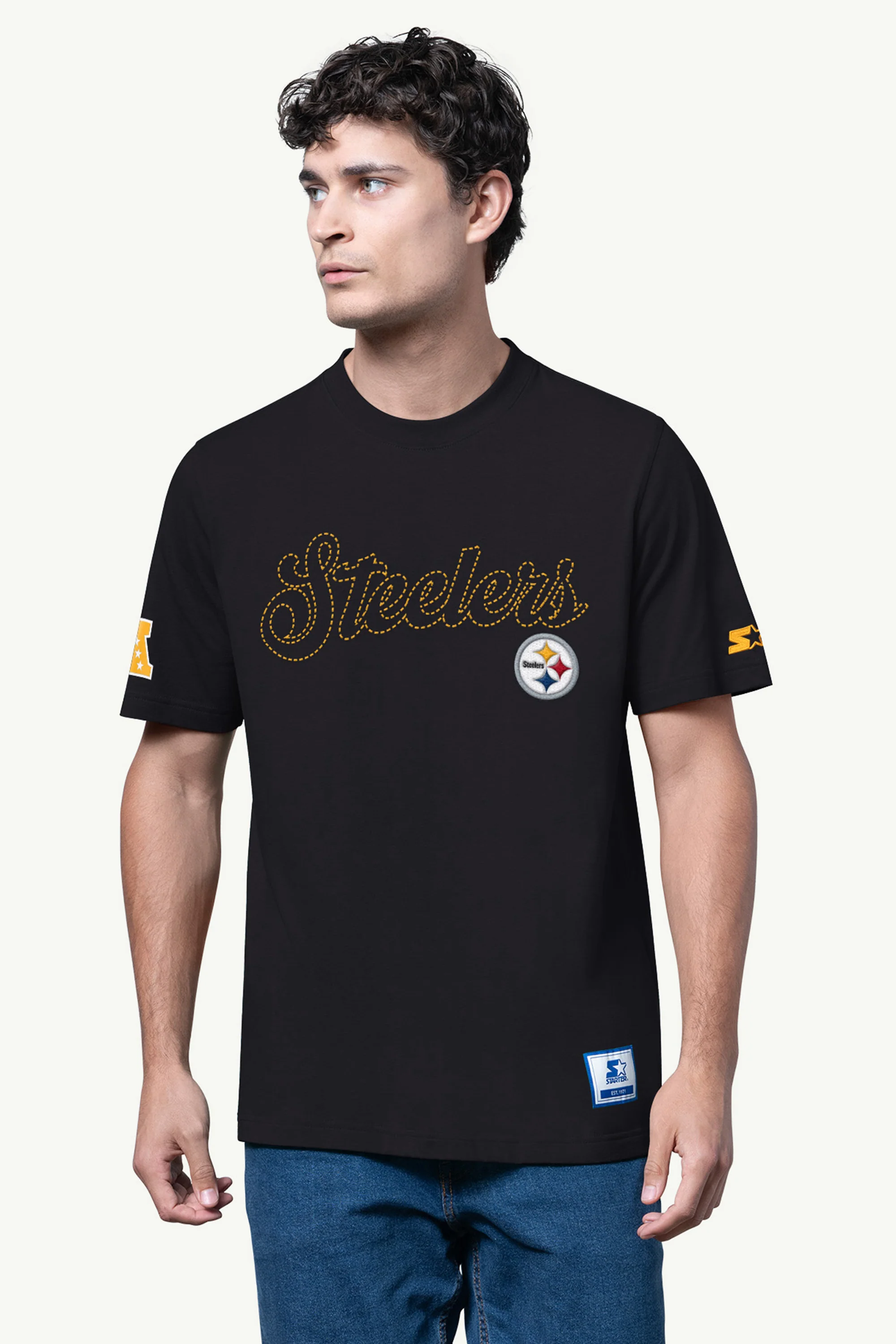 MENS PITTSBURGH STEELERS SHORT SLEEVE T SHIRT