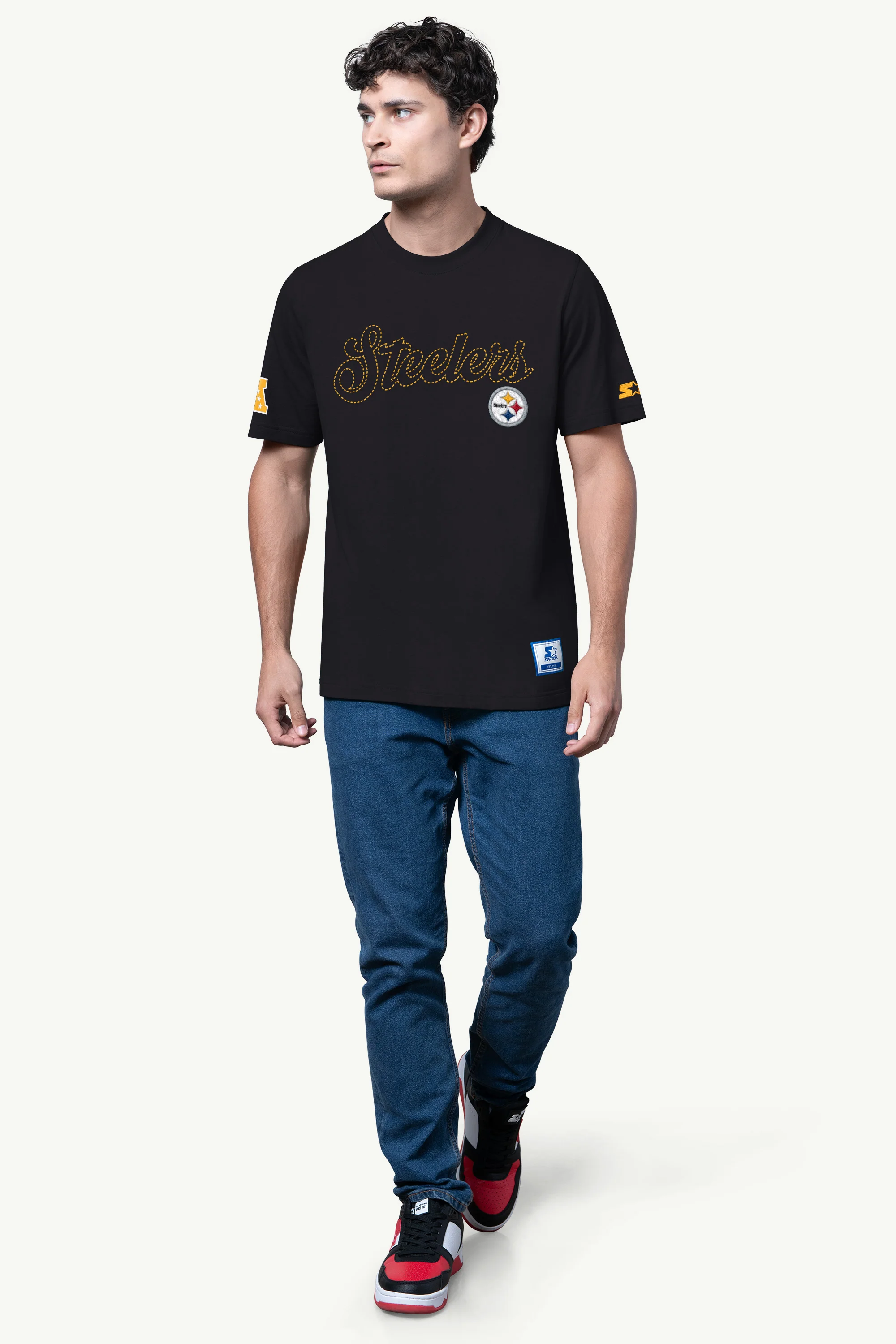 MENS PITTSBURGH STEELERS SHORT SLEEVE T SHIRT - Image 3