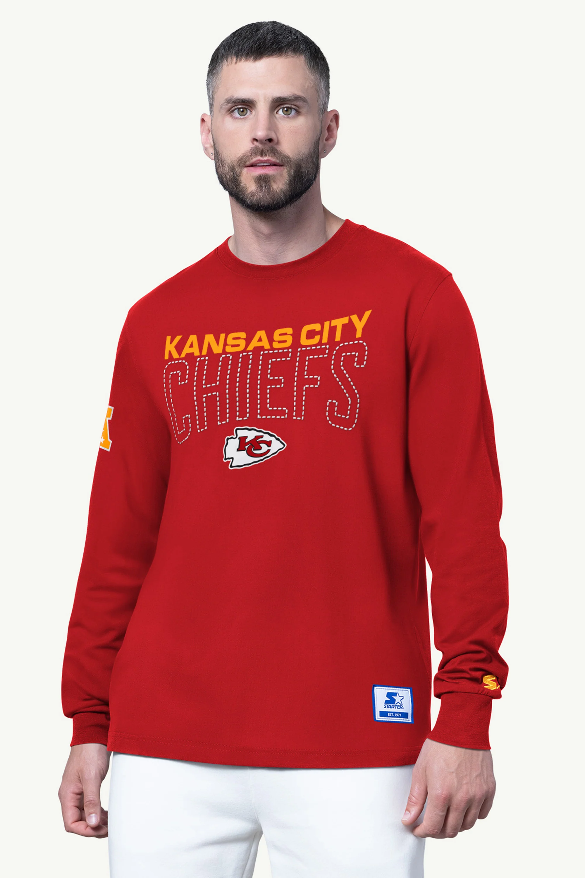 MENS KANSAS CITY CHIEFS LONG SLEEVE