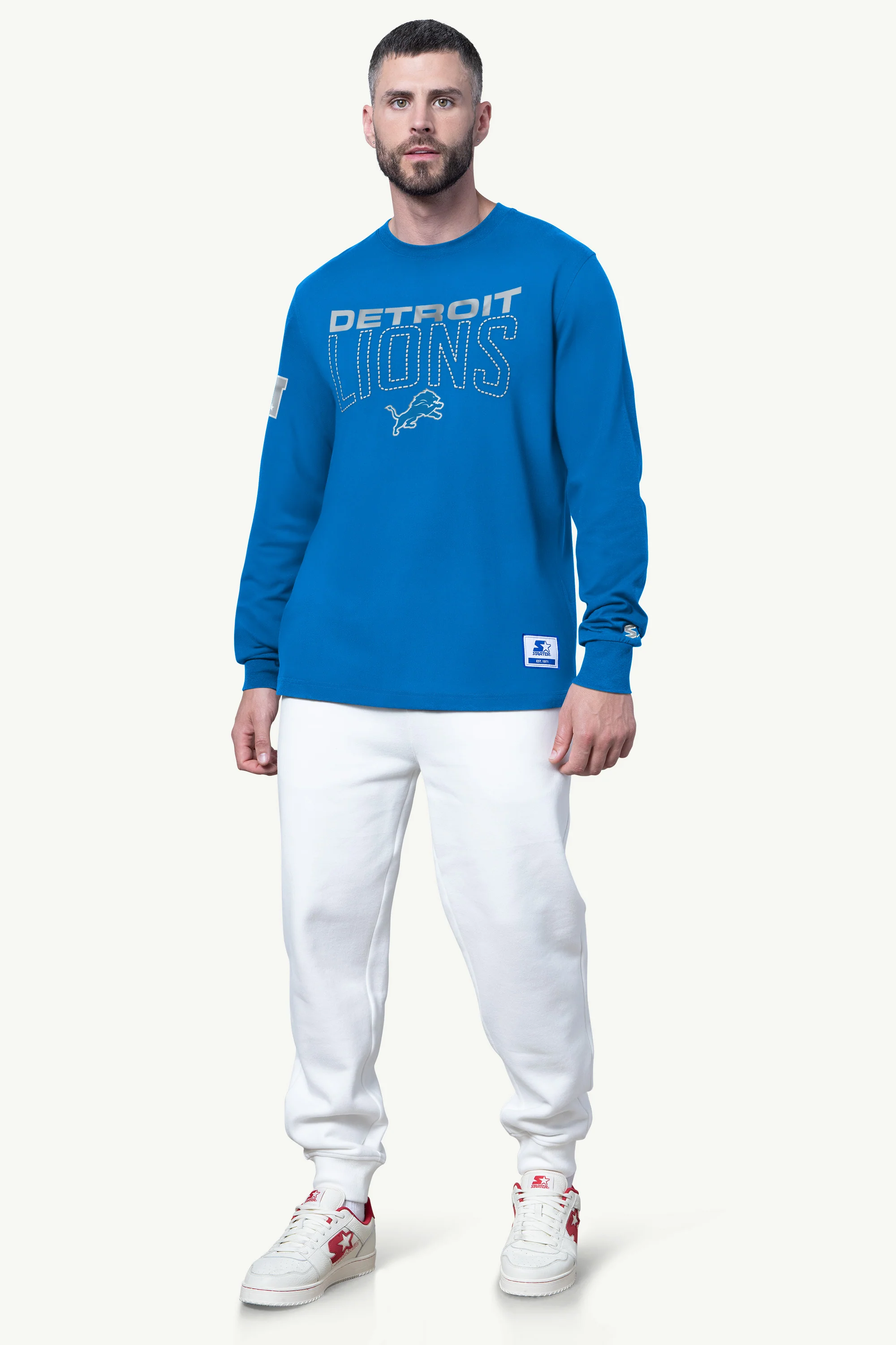 MENS DETROIT LIONS LONG SLEEVE - Image 3