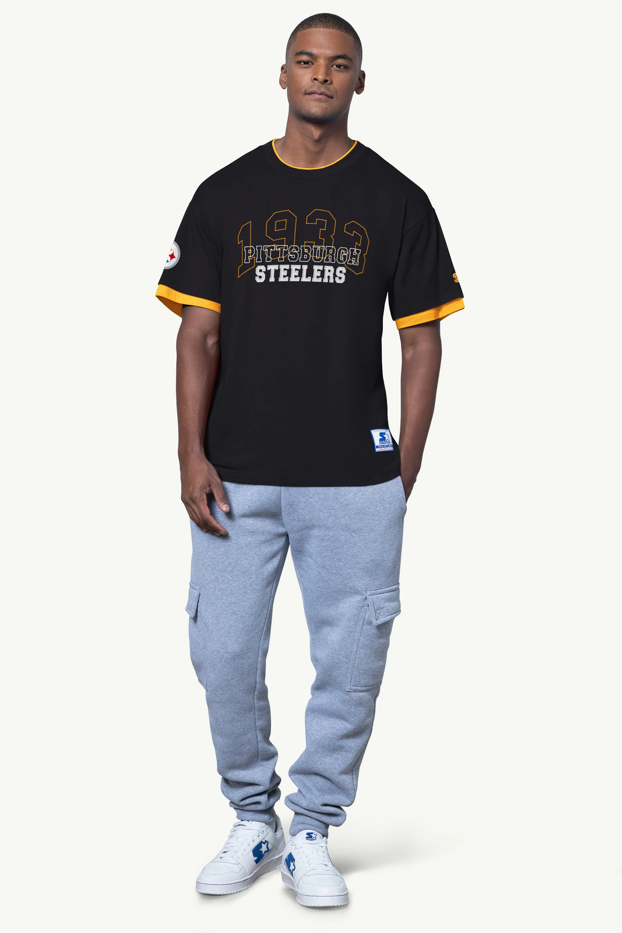 MENS PITTSBURGH STEELERS SHORT SLEEVE T SHIRT - Image 3