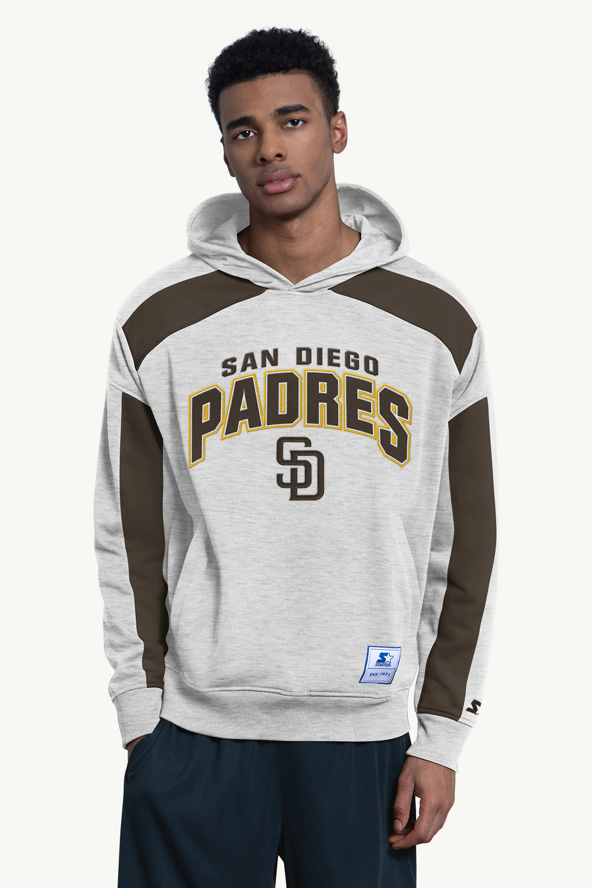 MENS SAN DIEGO PADRES PRO SET HOODIE
