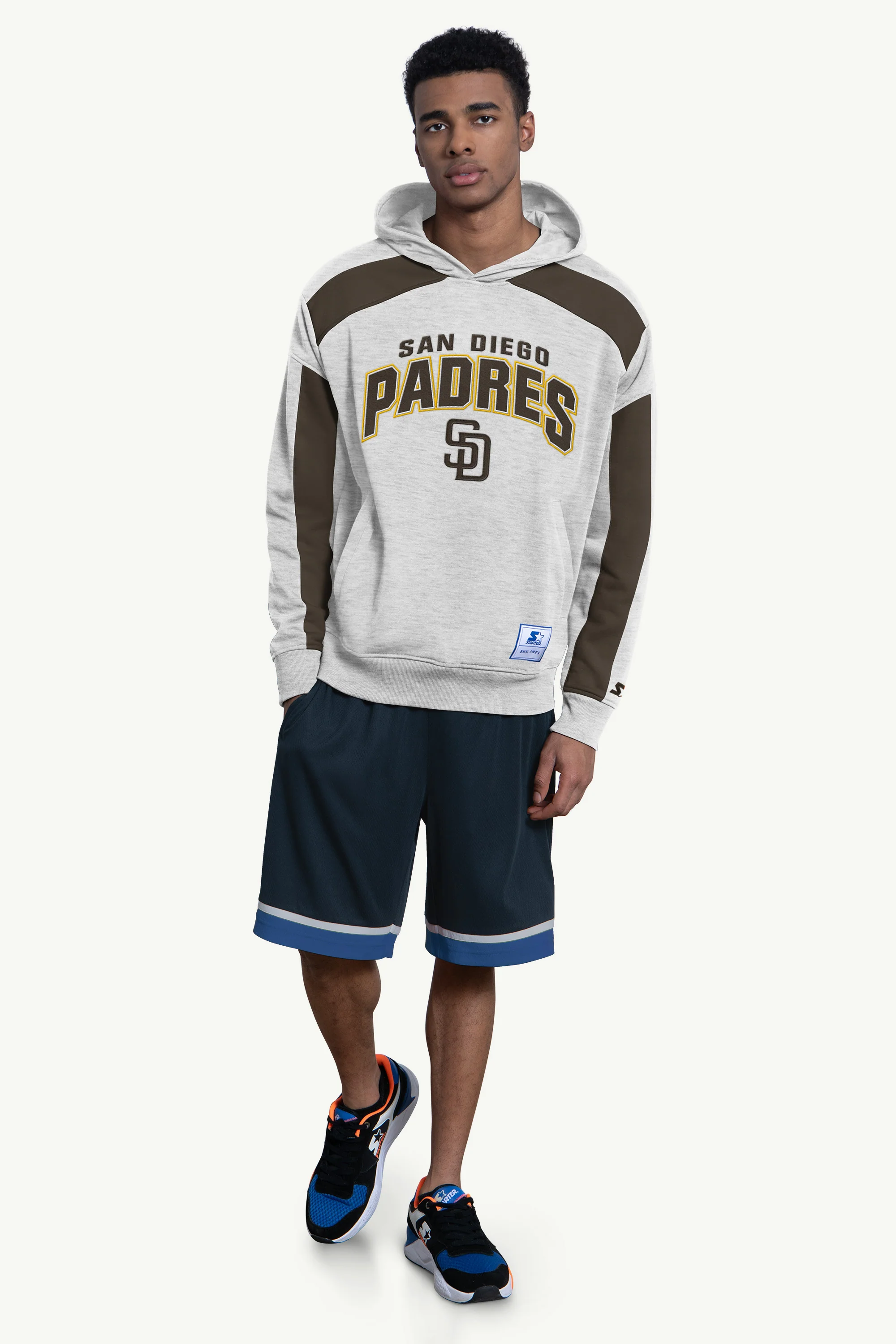 MENS SAN DIEGO PADRES PRO SET HOODIE - Image 3