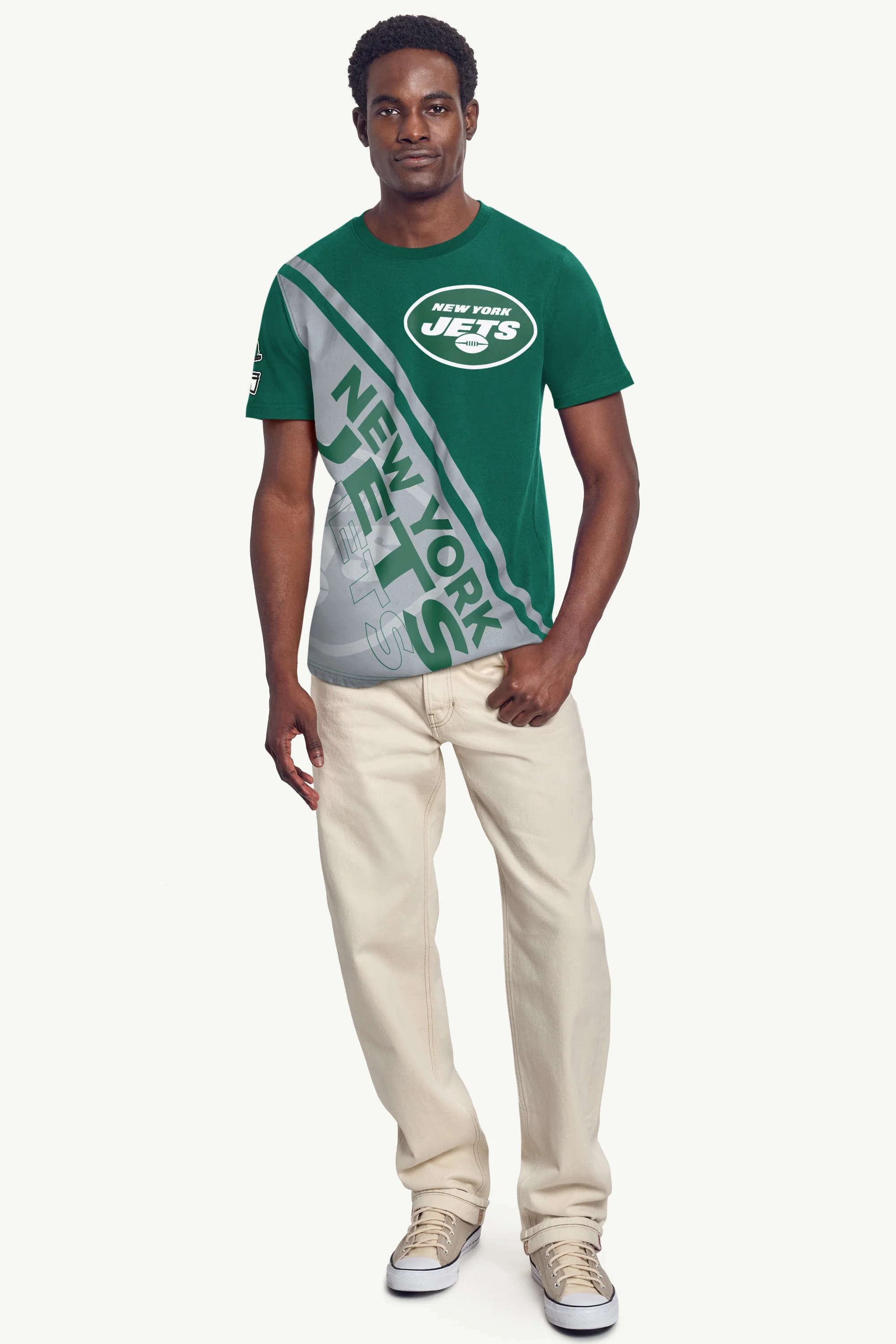 MENS NEW YORK JETS GRAPHIC T SHIRT - Image 2