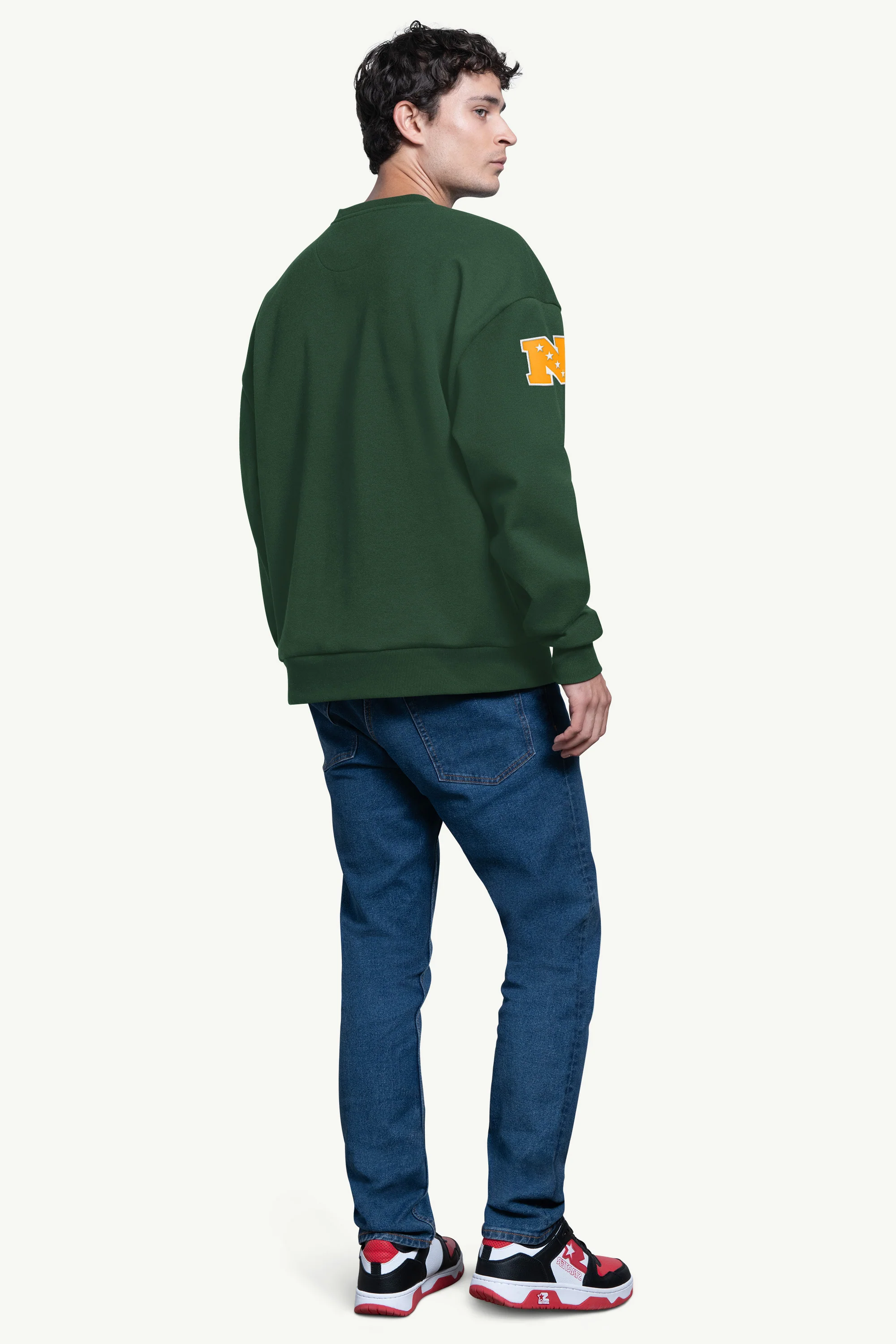 MENS GREEN BAY PACKERS PIQUE PULLOVER - Image 3