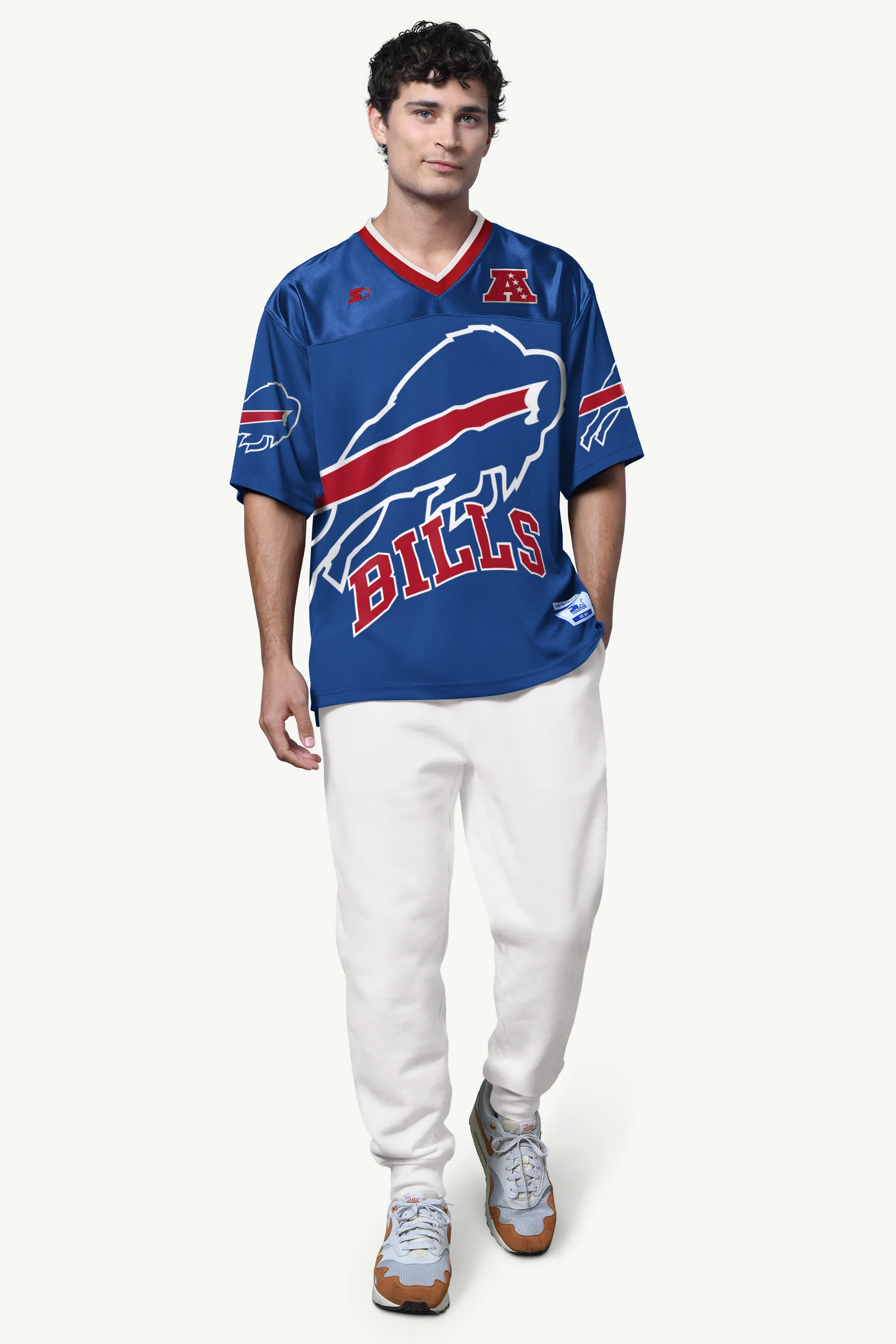 MENS BUFFALO BILLS FORWARD PASS JERSEY - Image 2