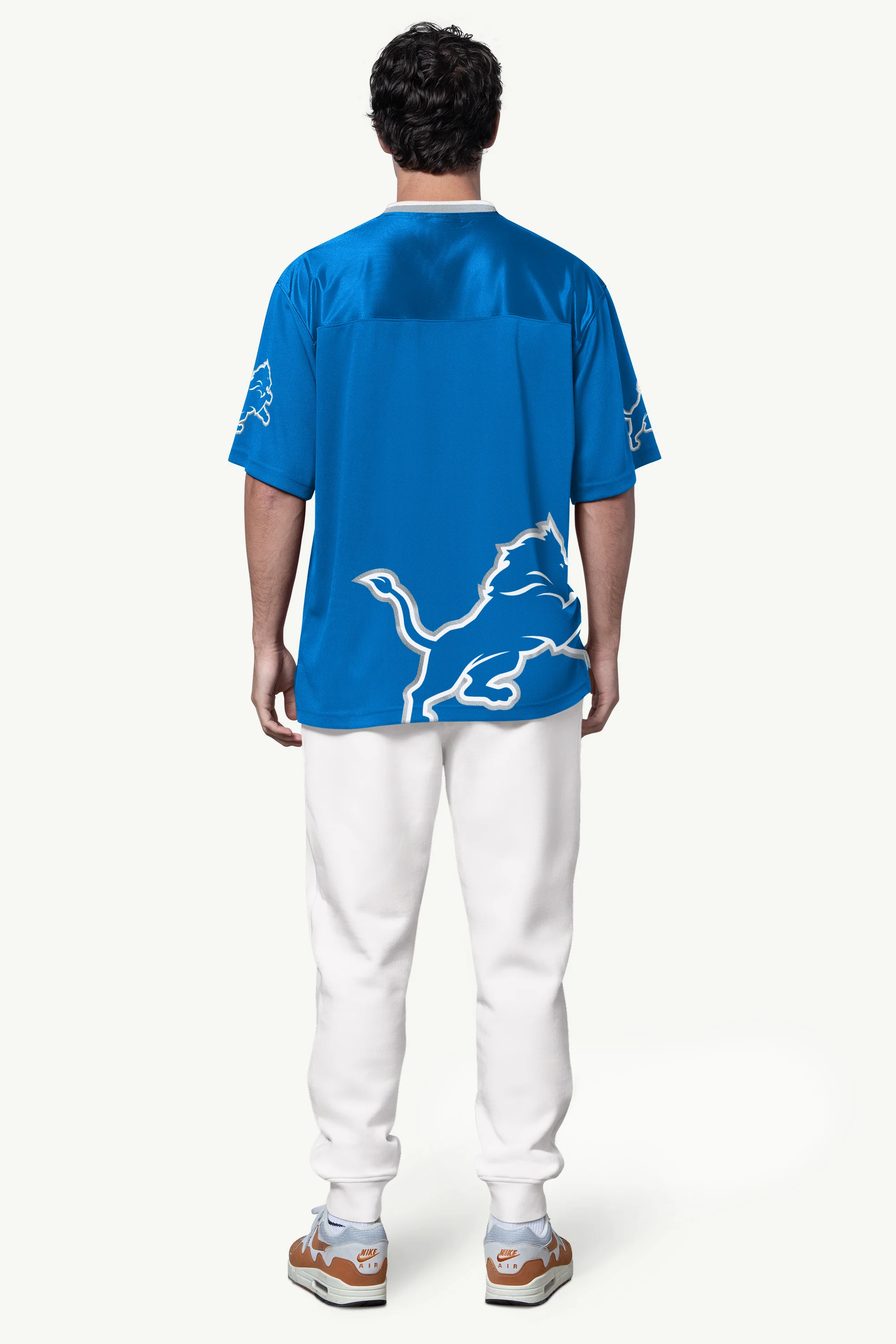 MENS DETROIT LIONS FORWARD PASS JERSEY - Image 3