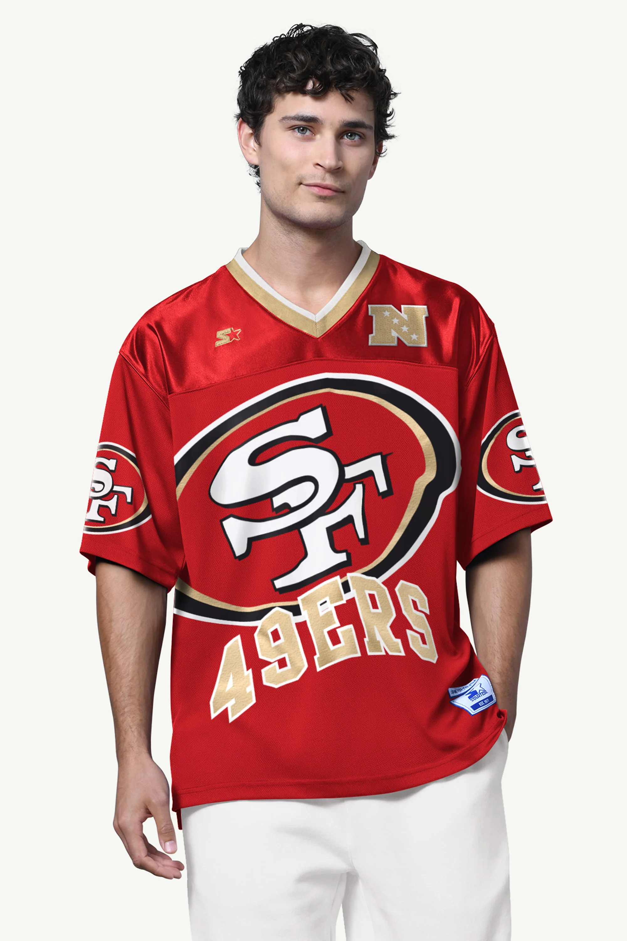 MENS SAN FRANCISCO 49ERS FORWARD PASS JERSEY