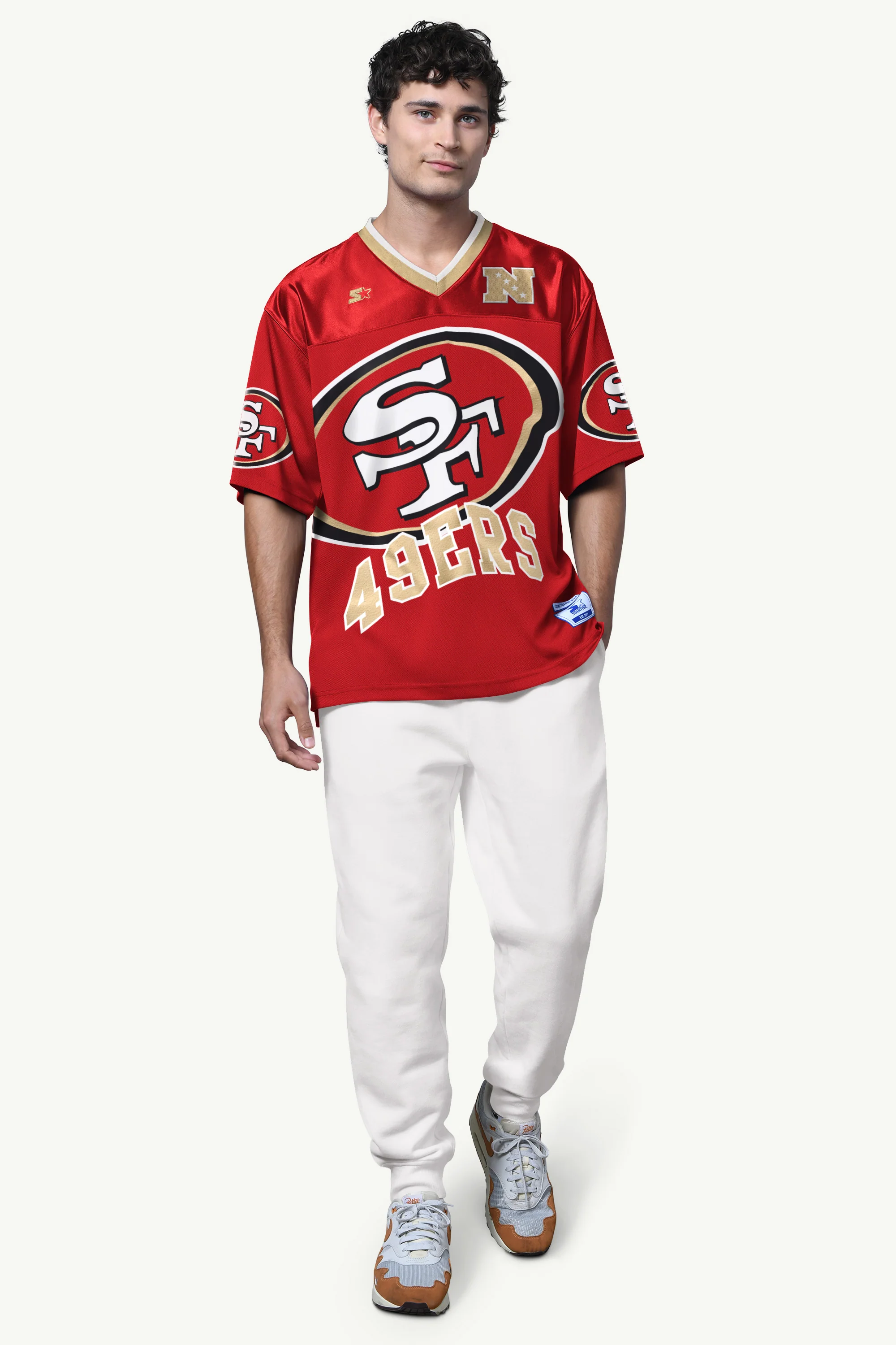 MENS SAN FRANCISCO 49ERS FORWARD PASS JERSEY - Image 2