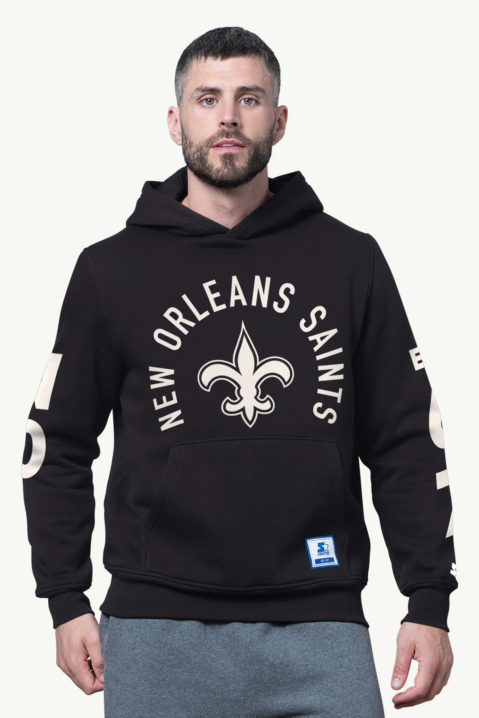 MENS NEW ORLEANS SAINTS HANDOFF FLEECE HOODIE