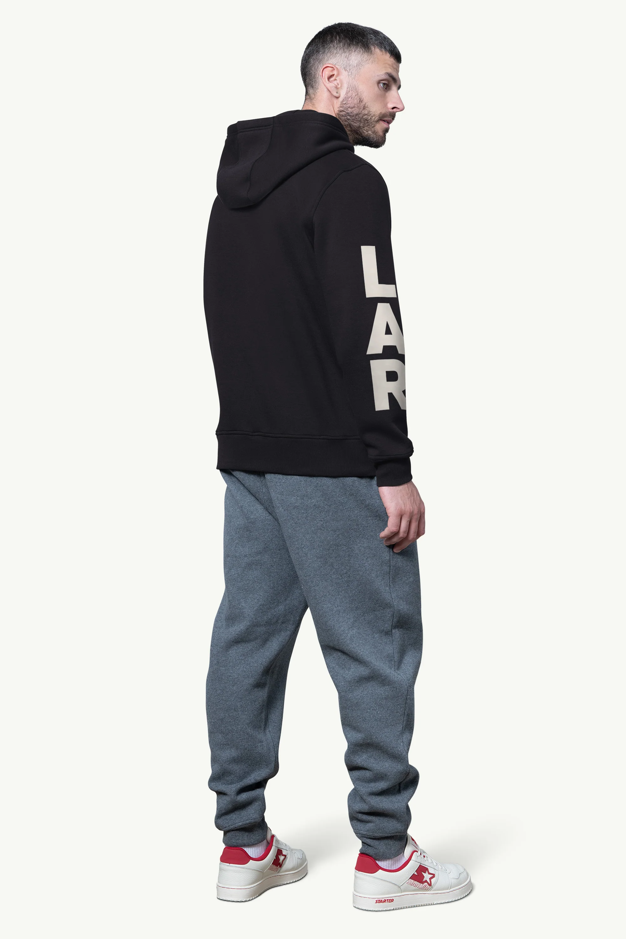 MENS LOS ANGELES RAMS HANDOFF FLEECE HOODIE - Image 3