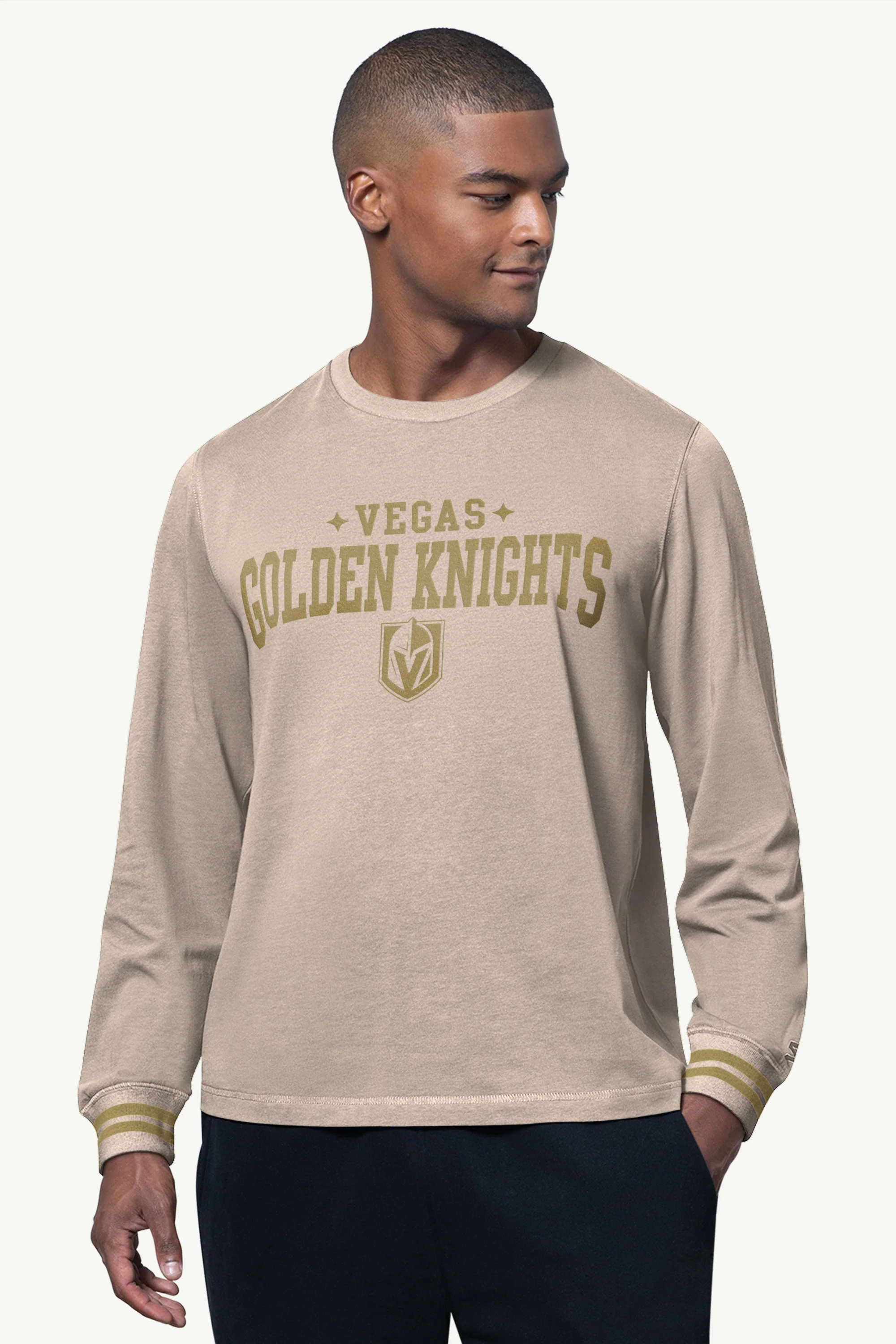 MENS LAS VEGAS GOLDEN KNIGHTS FIELD LONG SLEEVE