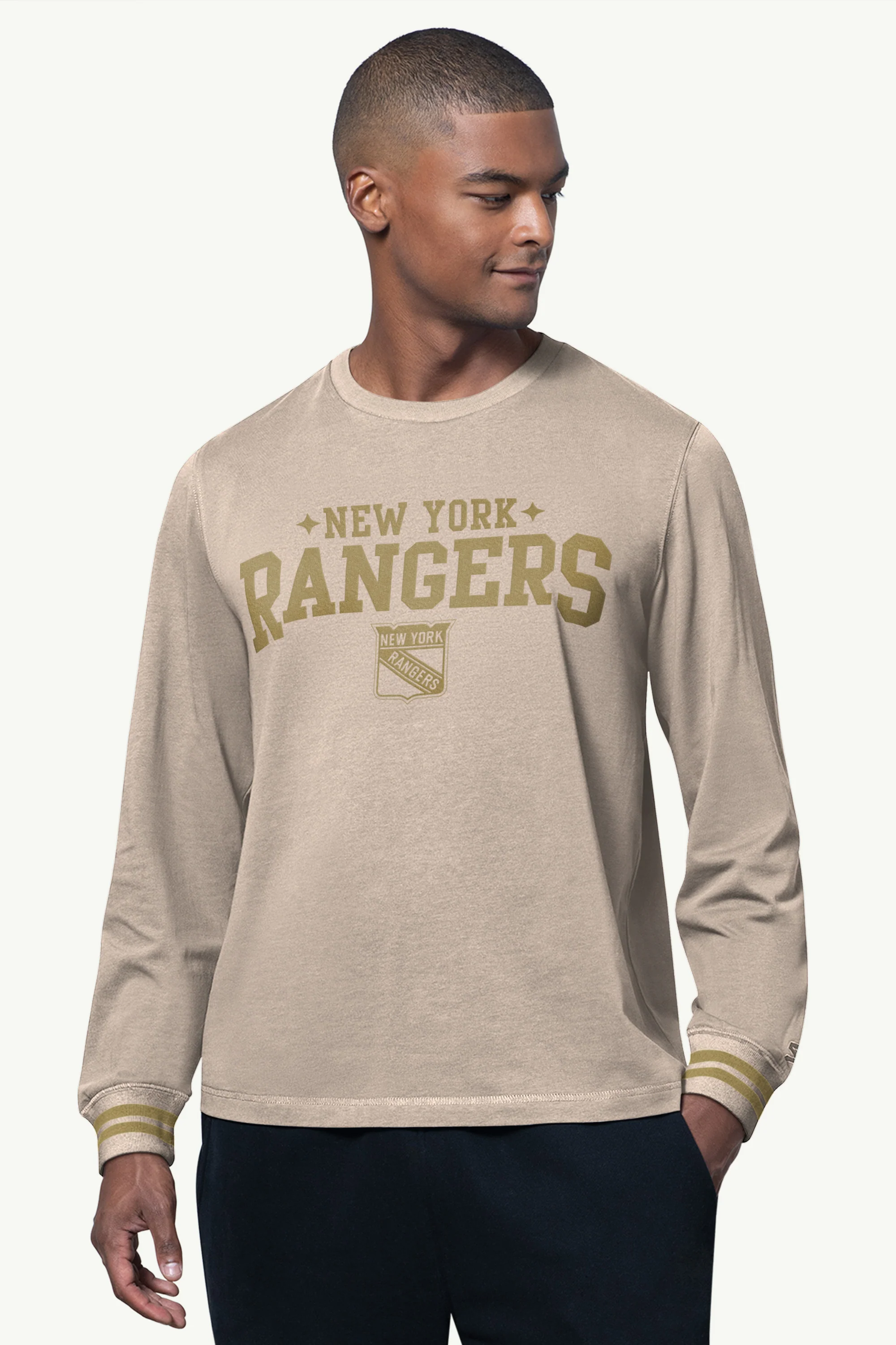 MENS NEW YORK RANGERS FIELD LONG SLEEVE