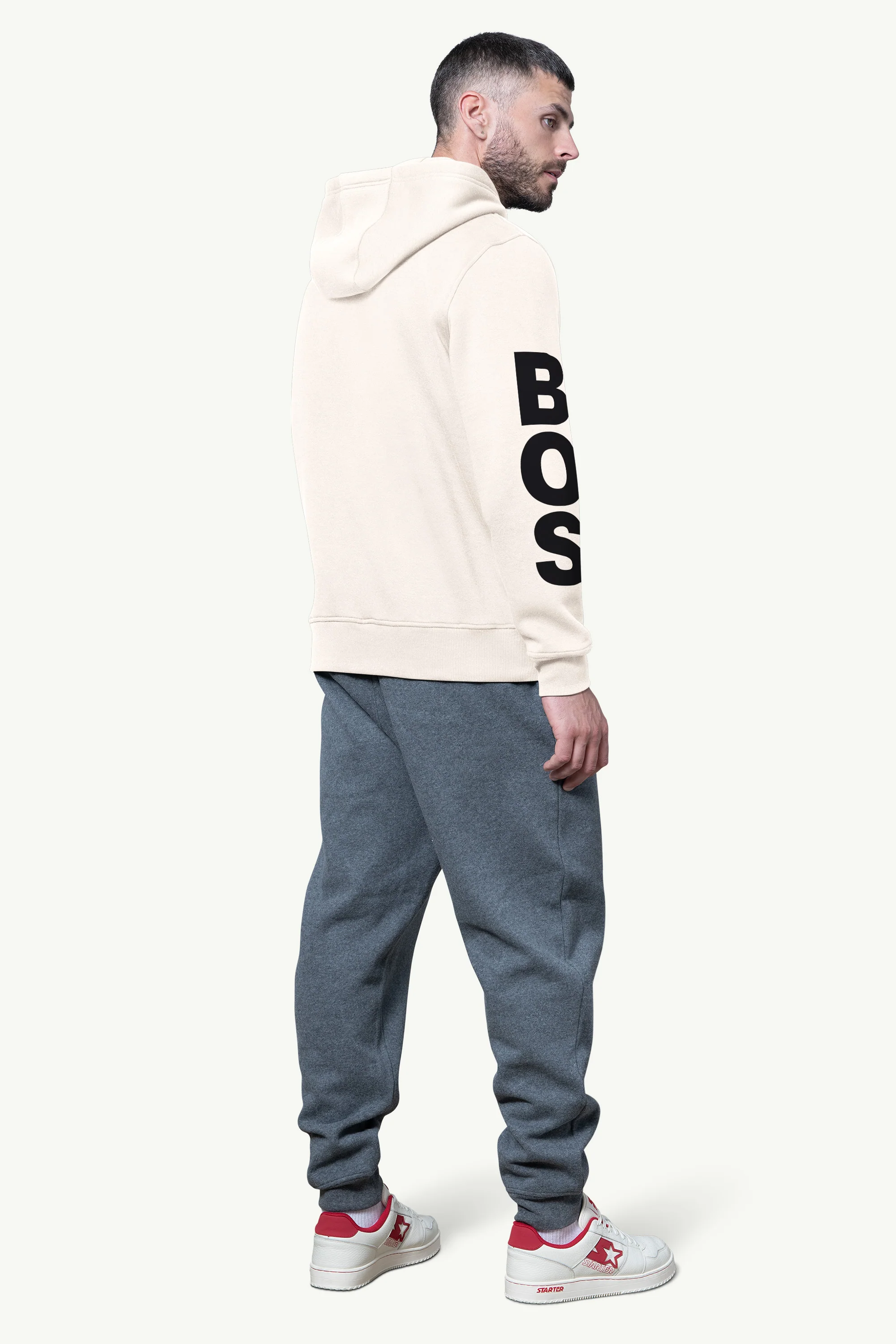 MENS BOSTON BRUINS HANDOFF FLEECE HOODIE - Image 3