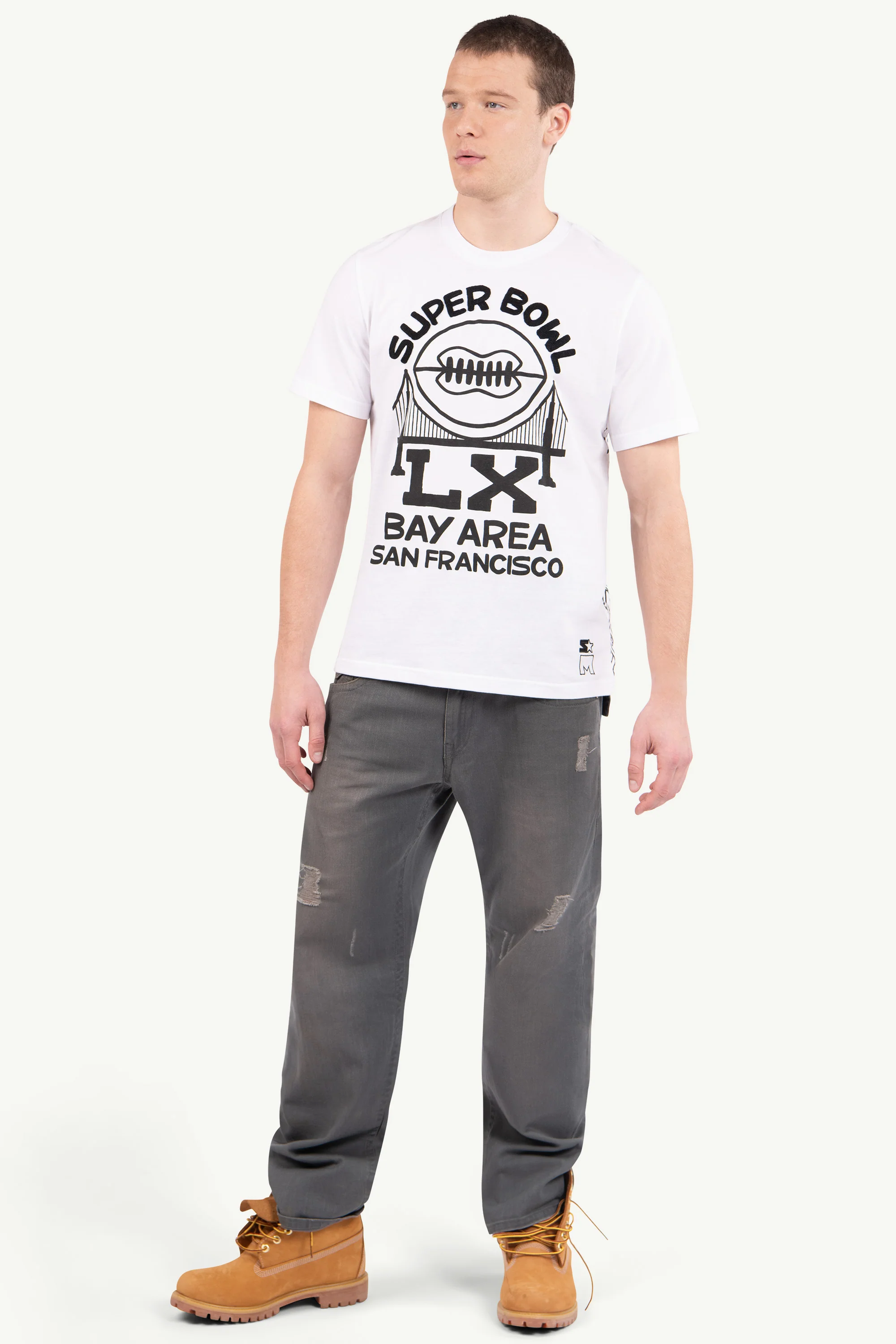 MENS SUPERBOWL LX SHORT SLEEVE T SHIRT - Image 3