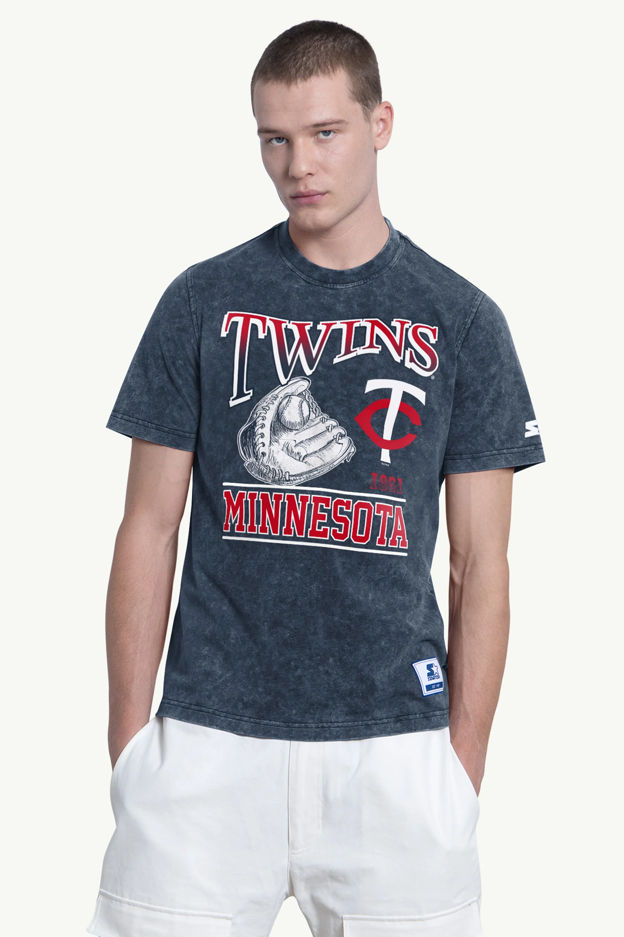 MENS MINNESOTA TWINS SPIKE SHORT SLEEVE T SHIRT