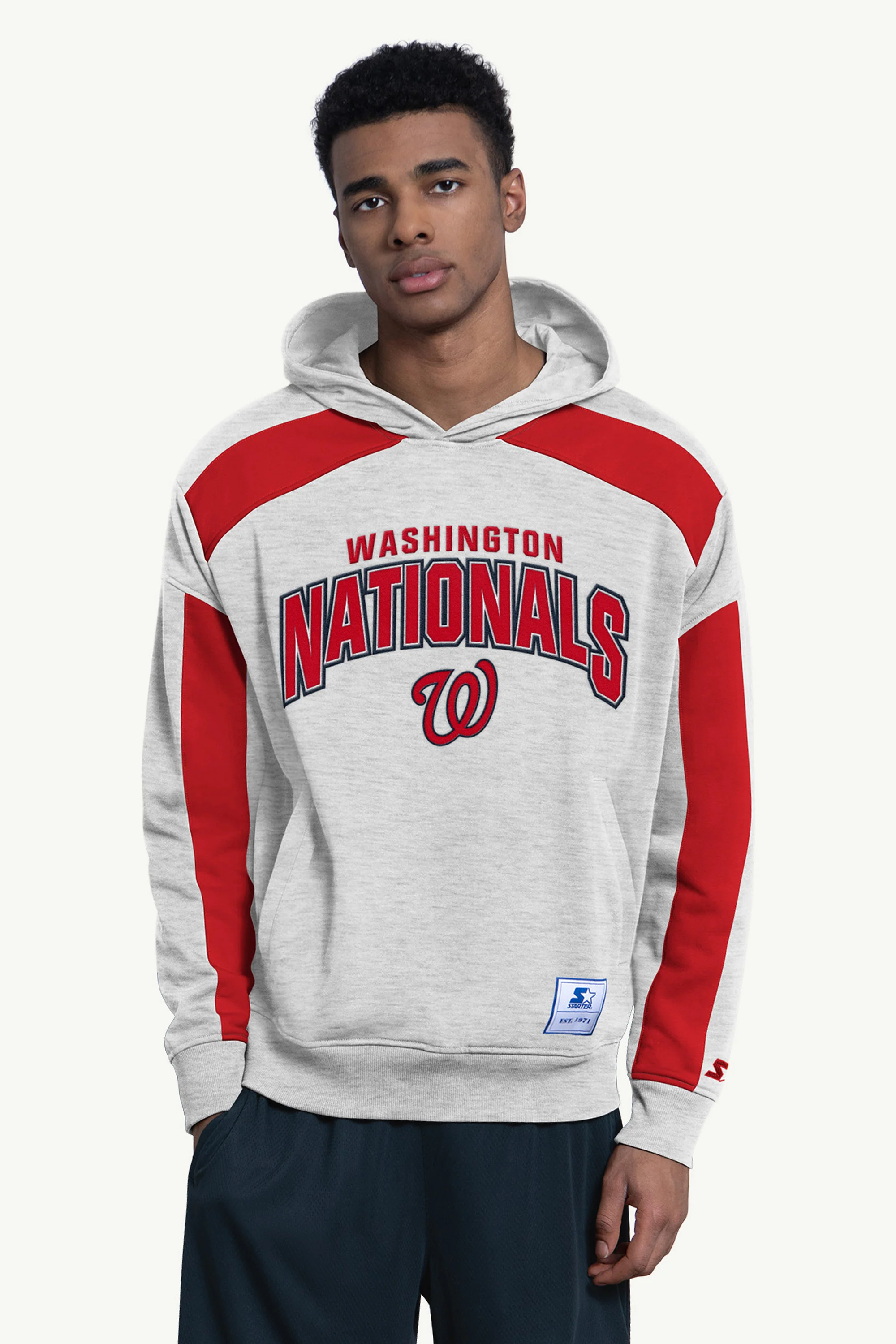 MENS WASHINGTON NATIONALS PRO SET HOODIE