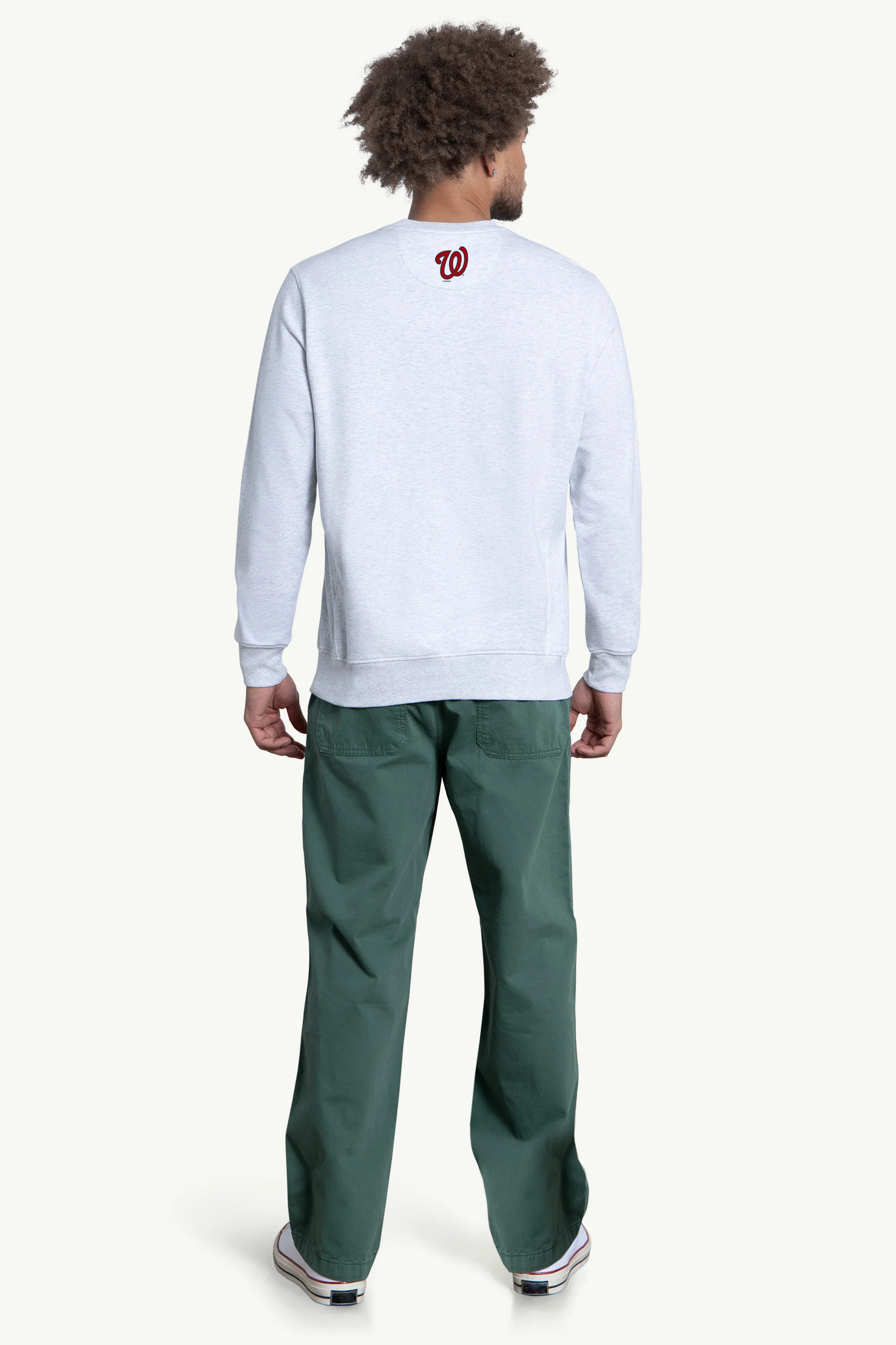 MENS WASHINGTON NATIONALS FACE OFF CREWNECK - Image 2