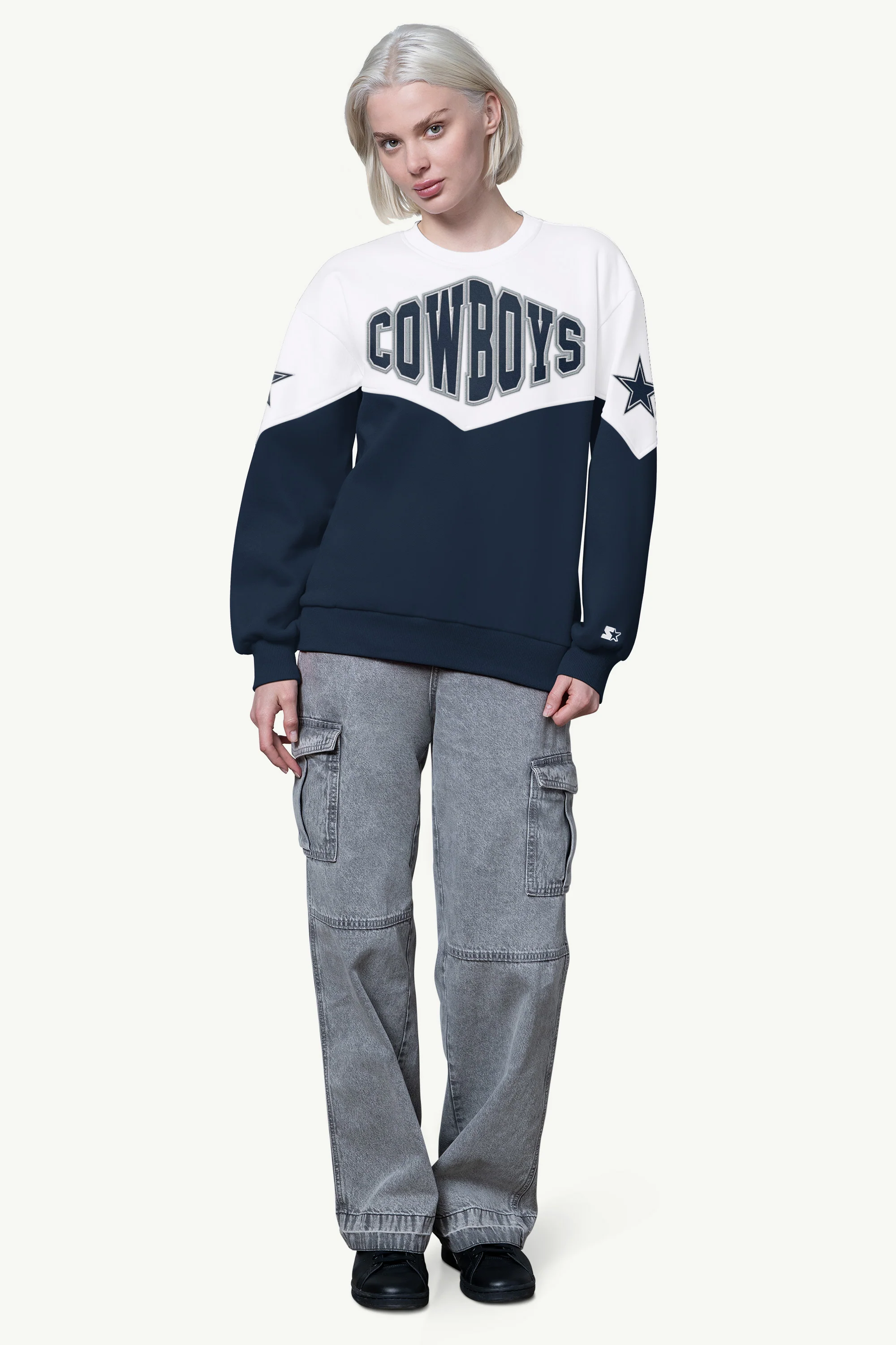 WOMENS DALLAS COWBOYS CLUTCH HIT FLEECE - Image 2