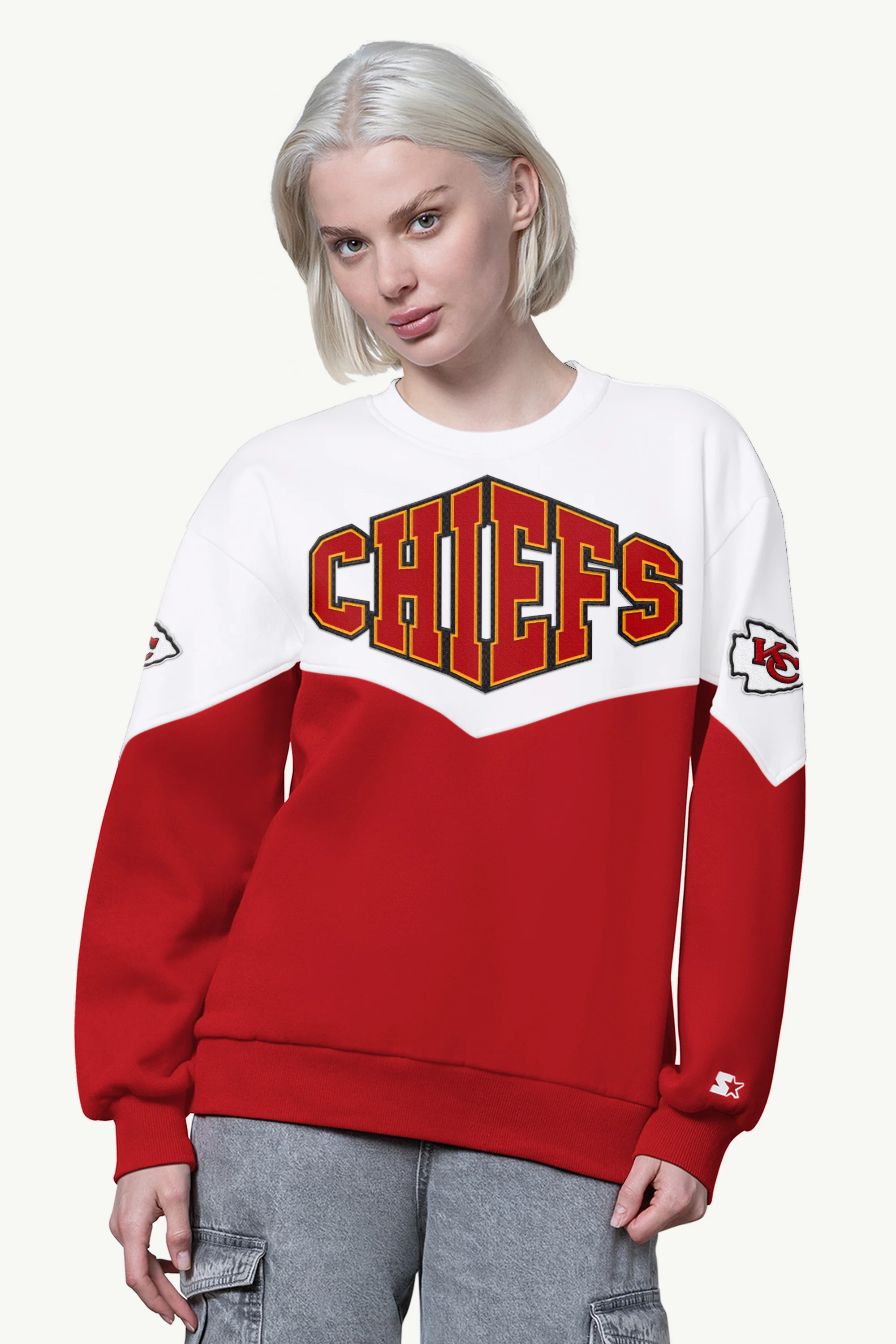 WOMENS KANSAS CITY CHIEFS CLUTCH HIT FLEECE