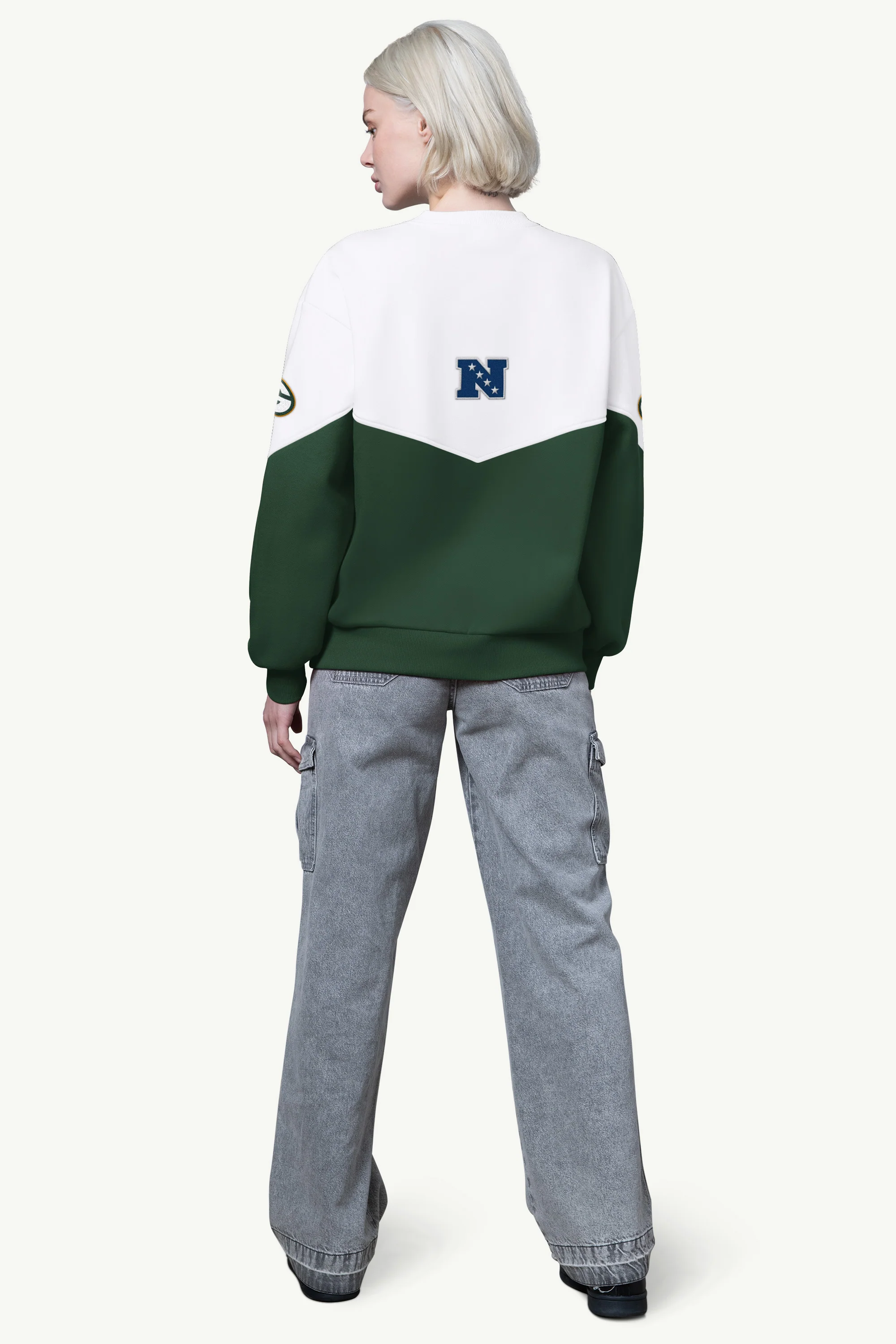 WOMENS GREEN BAY PACKERS CLUTCH HIT FLEECE - Image 3