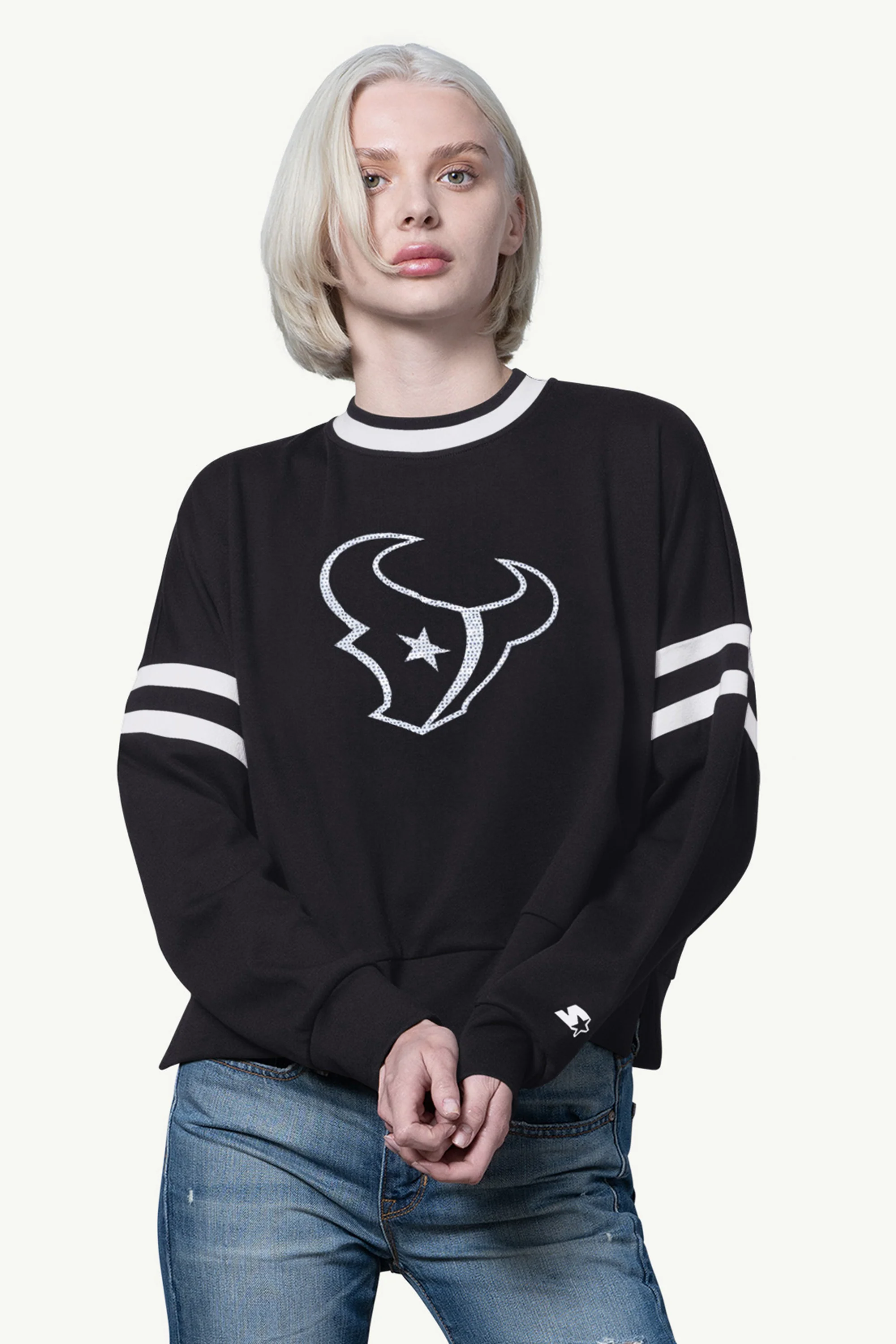 WOMENS HOUSTON TEXANS RALLY SWEATSHIRT