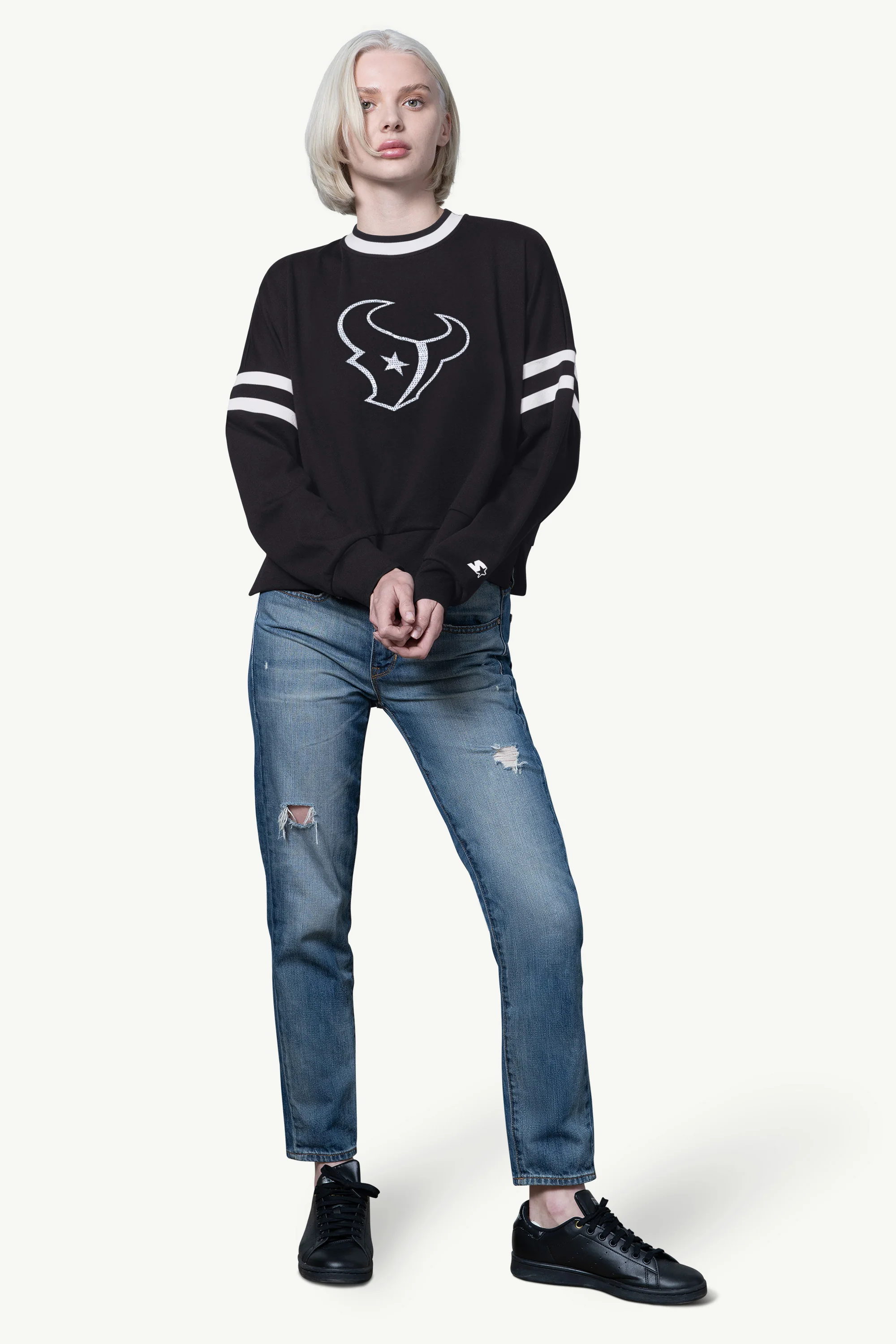WOMENS HOUSTON TEXANS RALLY SWEATSHIRT - Image 2