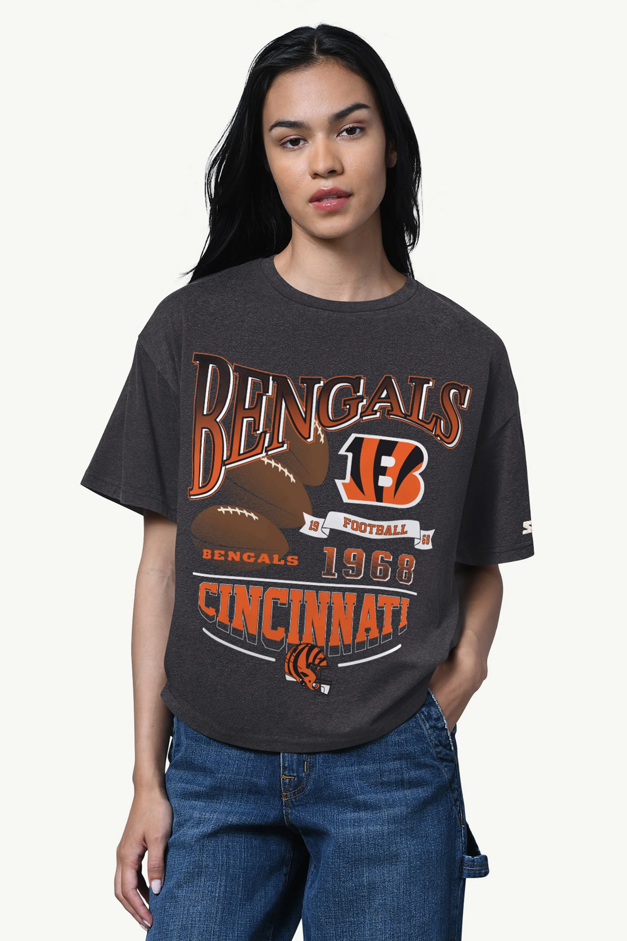 WOMENS CINCINNATI BENGALS HALL OF FAME T SHIRT