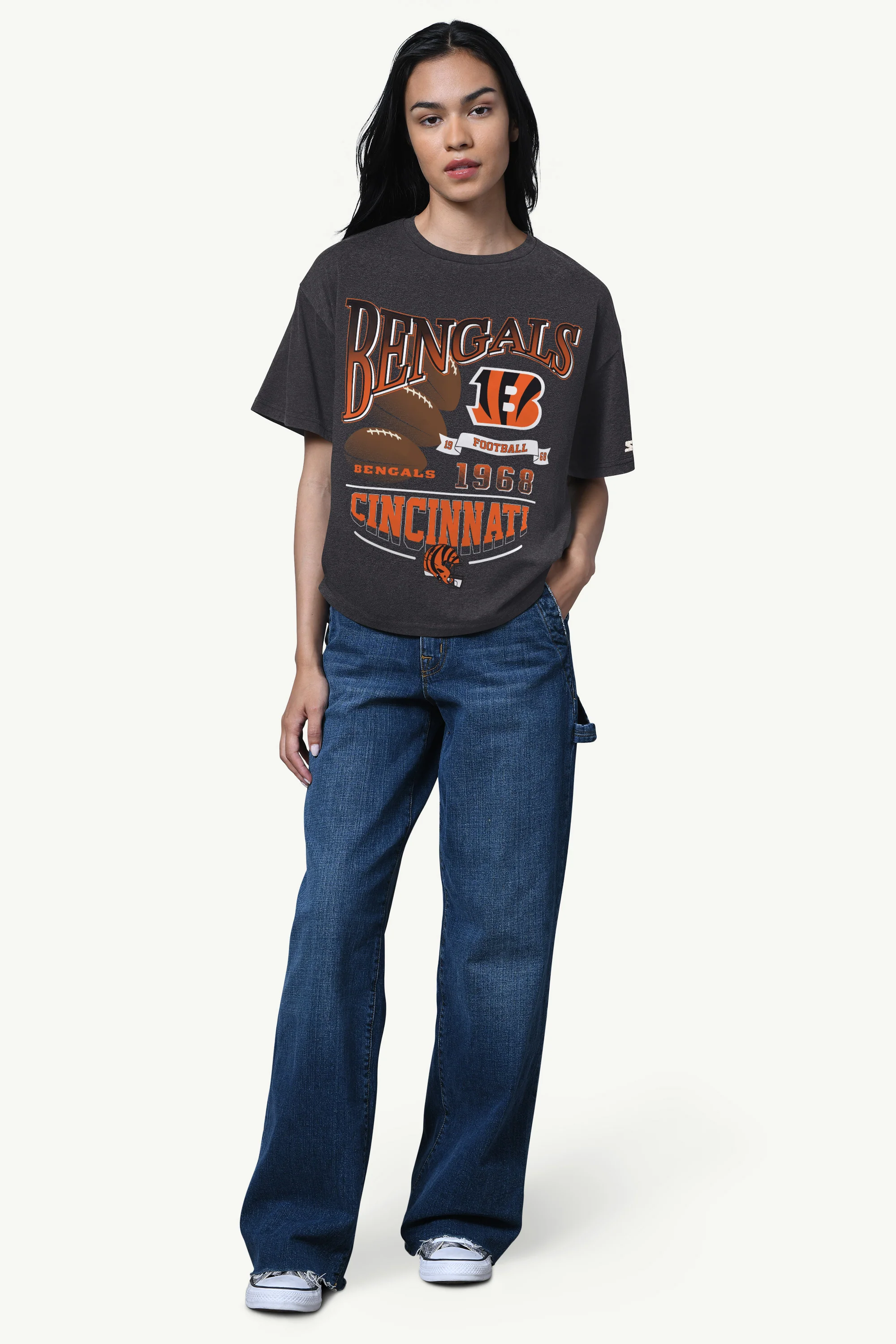 WOMENS CINCINNATI BENGALS HALL OF FAME T SHIRT - Image 2