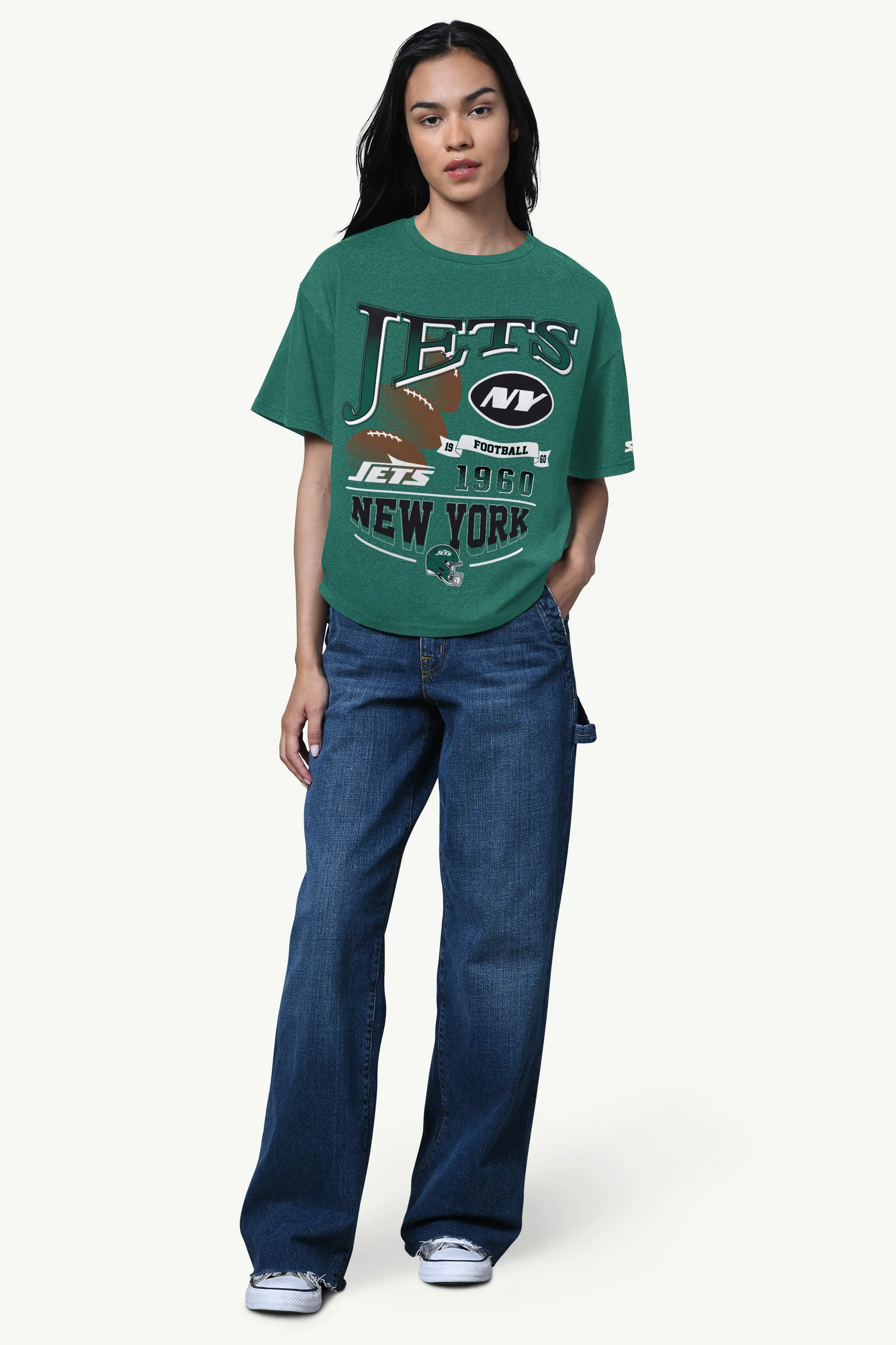 WOMENS NEW YORK JETS HALL OF FAME T SHIRT - Image 2