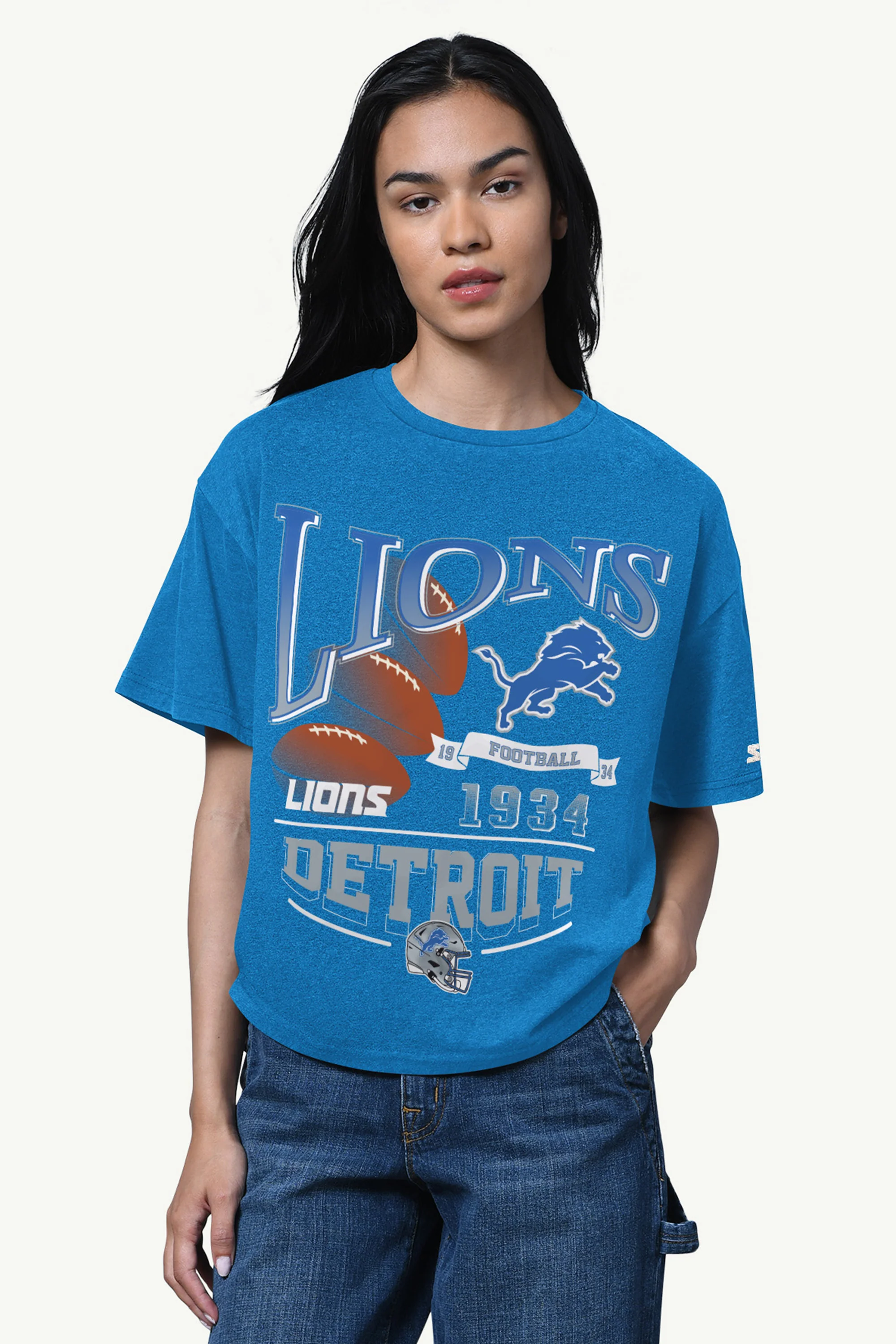 WOMENS DETROIT LIONS HALL OF FAME T SHIRT