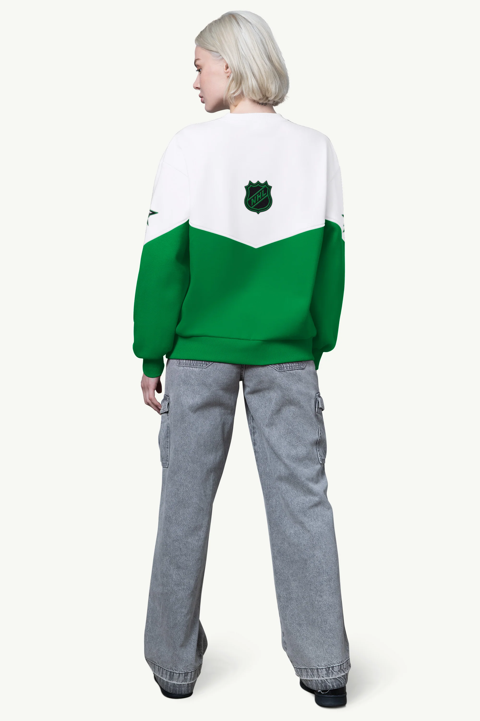 WOMENS DALLAS STARS CLUTCH HIT FLEECE - Image 3