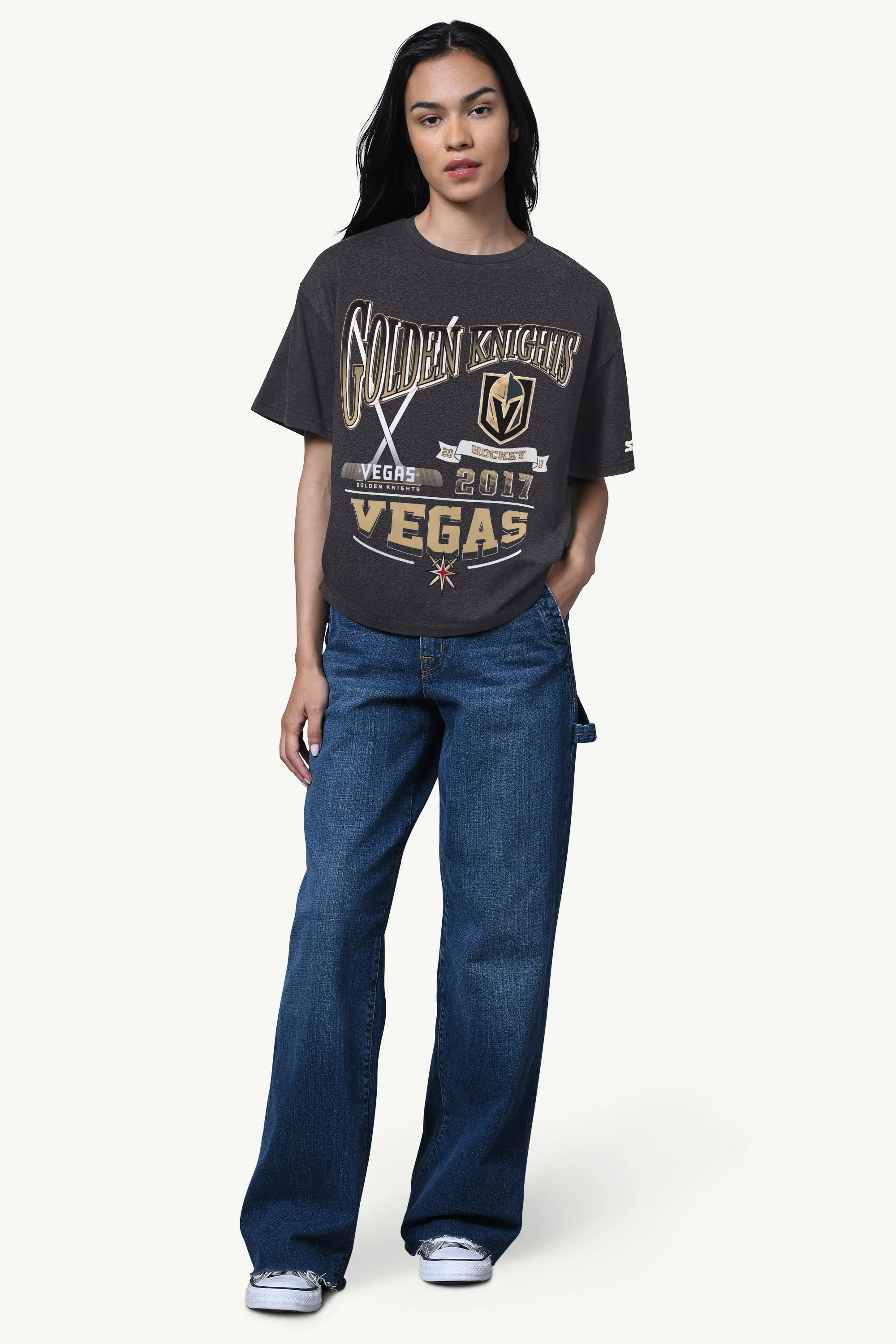 WOMENS LAS VEGAS GOLDEN KNIGHTS HALL OF FAME T SHIRT - Image 2