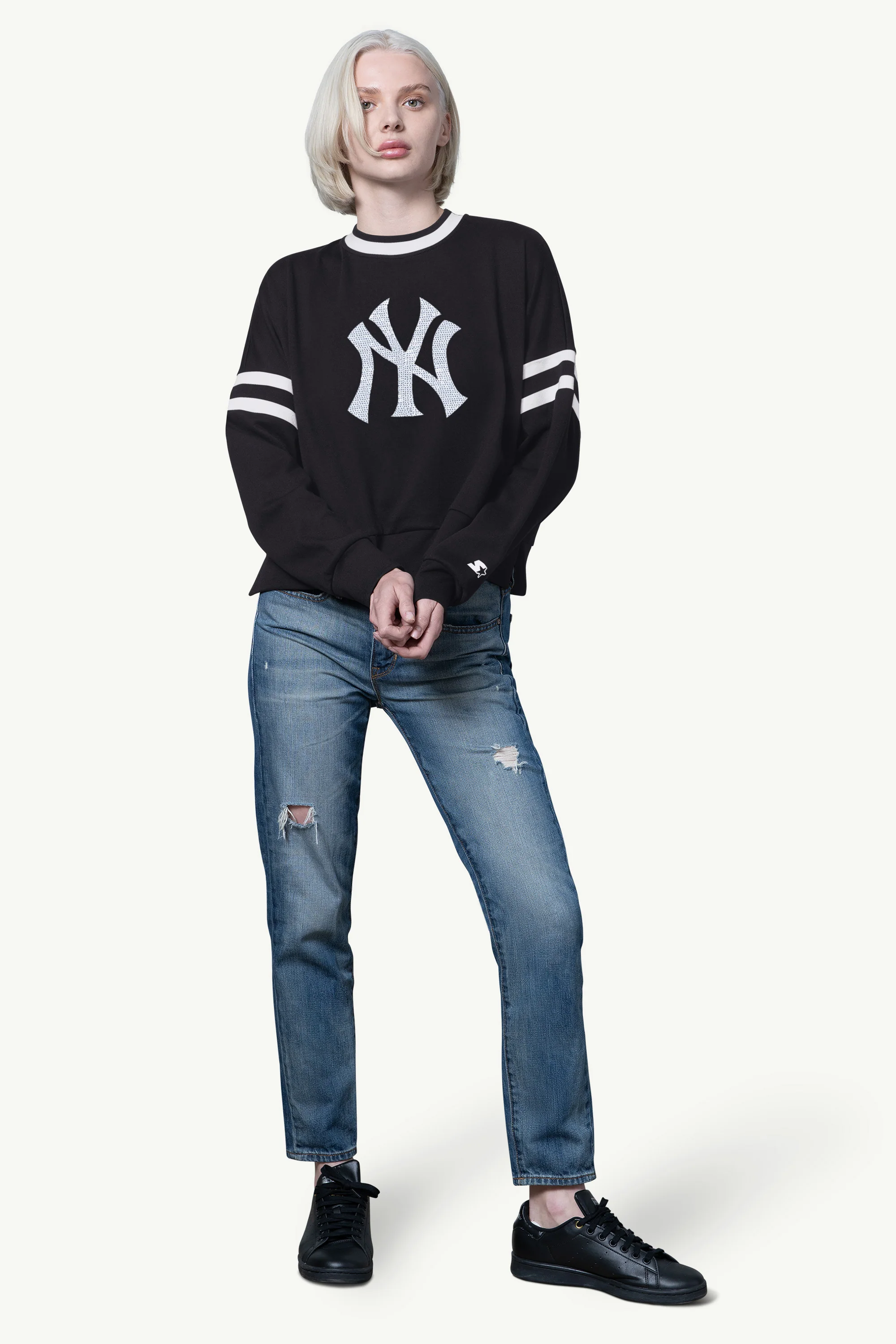 WOMENS NEW YORK YANKEES RALLY SWEATSHIRT - Image 2