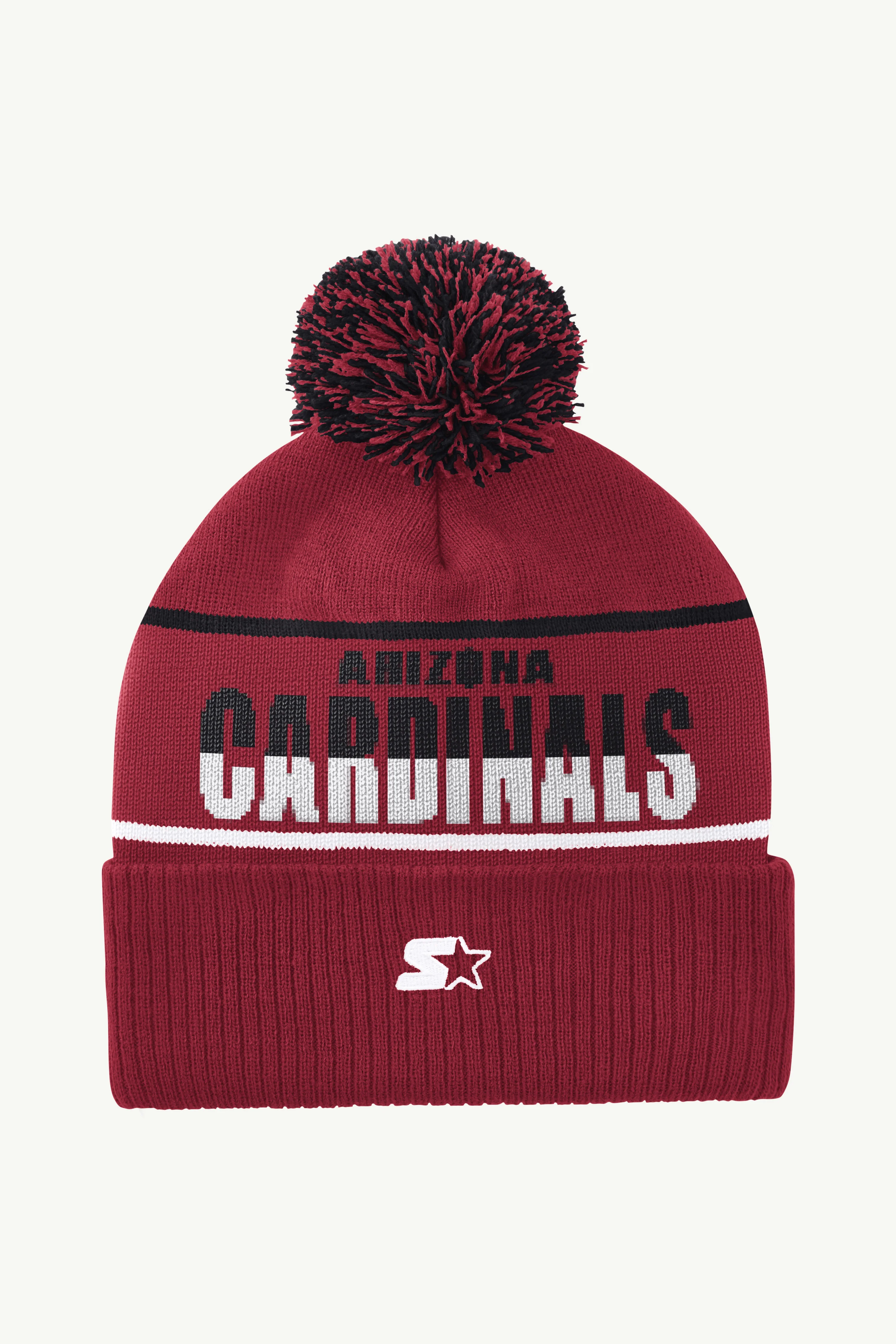 ARIZONA CARDINALS POM CUFFED BEANIE - Image 2