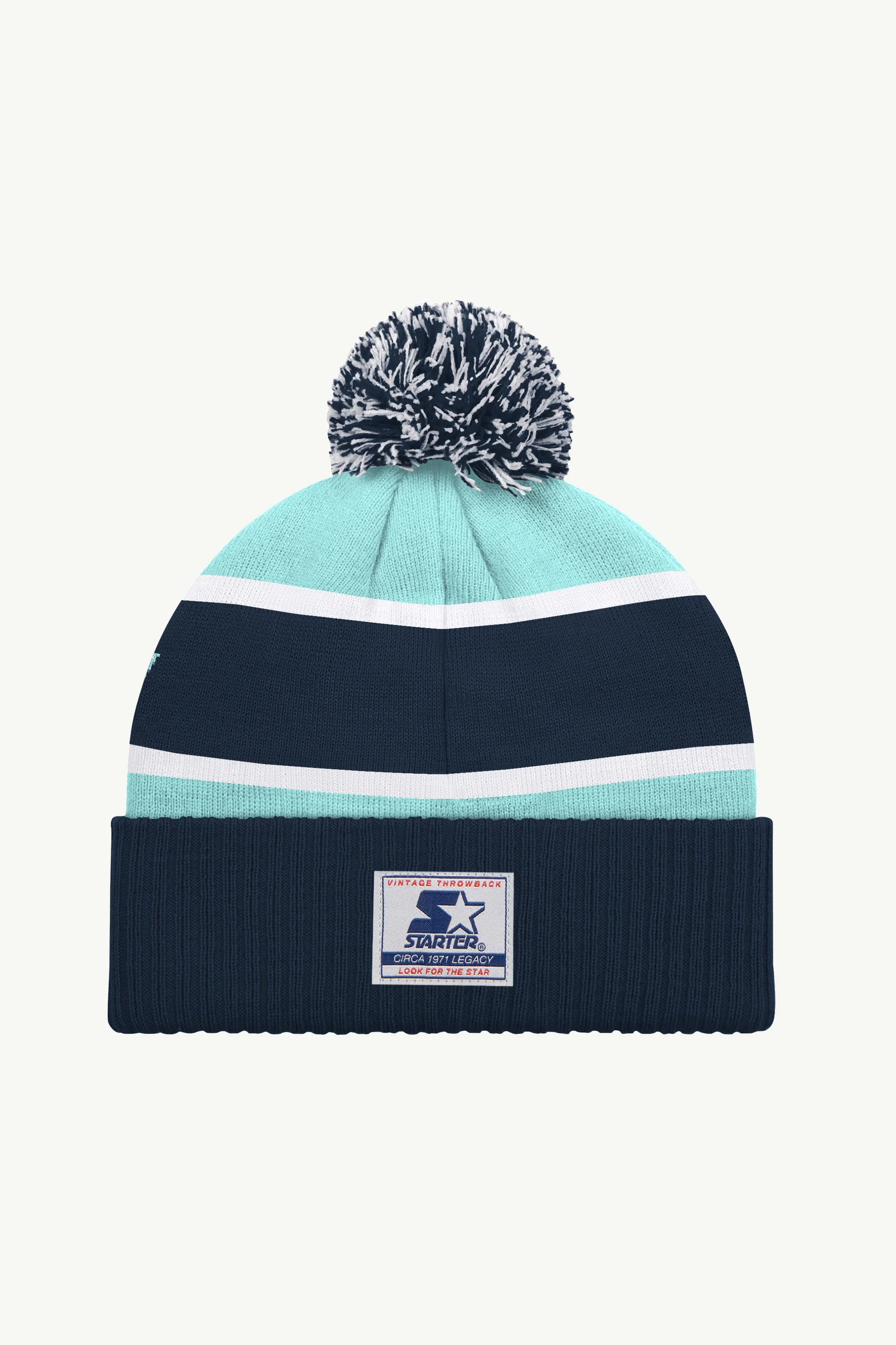SEATTLE KRAKEN POM BEANIE - Image 2