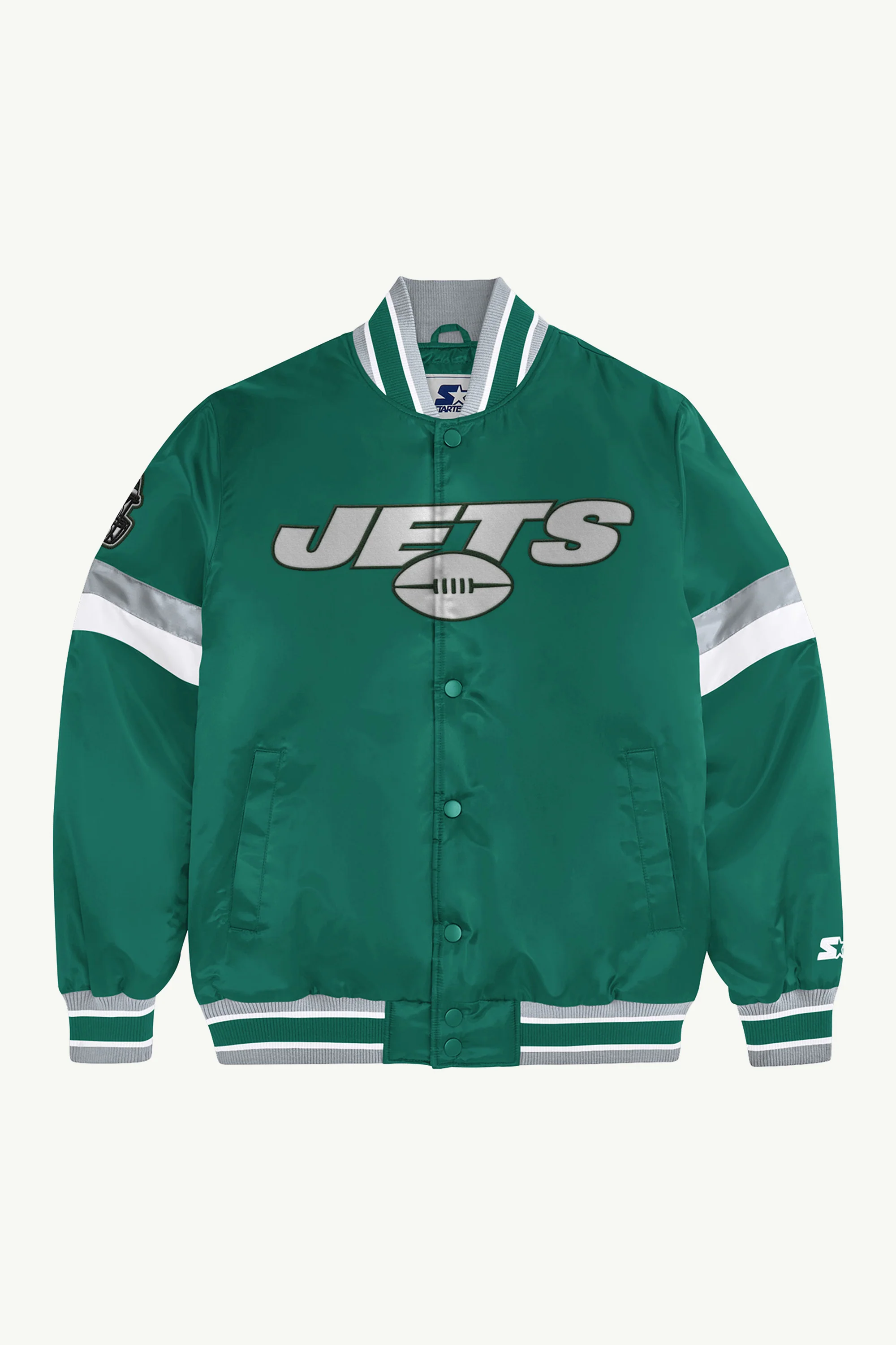 NEW YORK JETS HOME GAME VARSITY JACKET