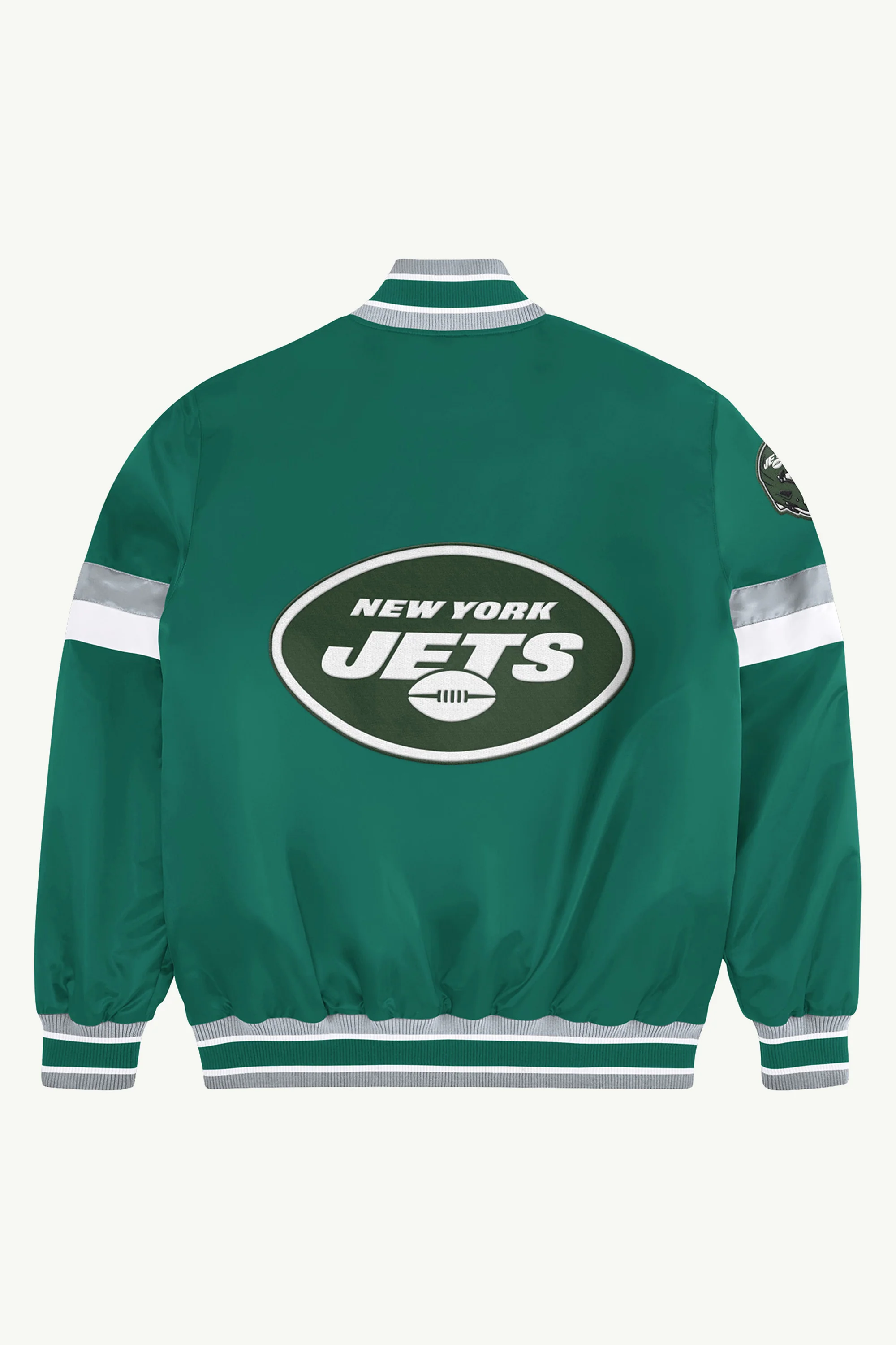 NEW YORK JETS HOME GAME VARSITY JACKET - Image 2