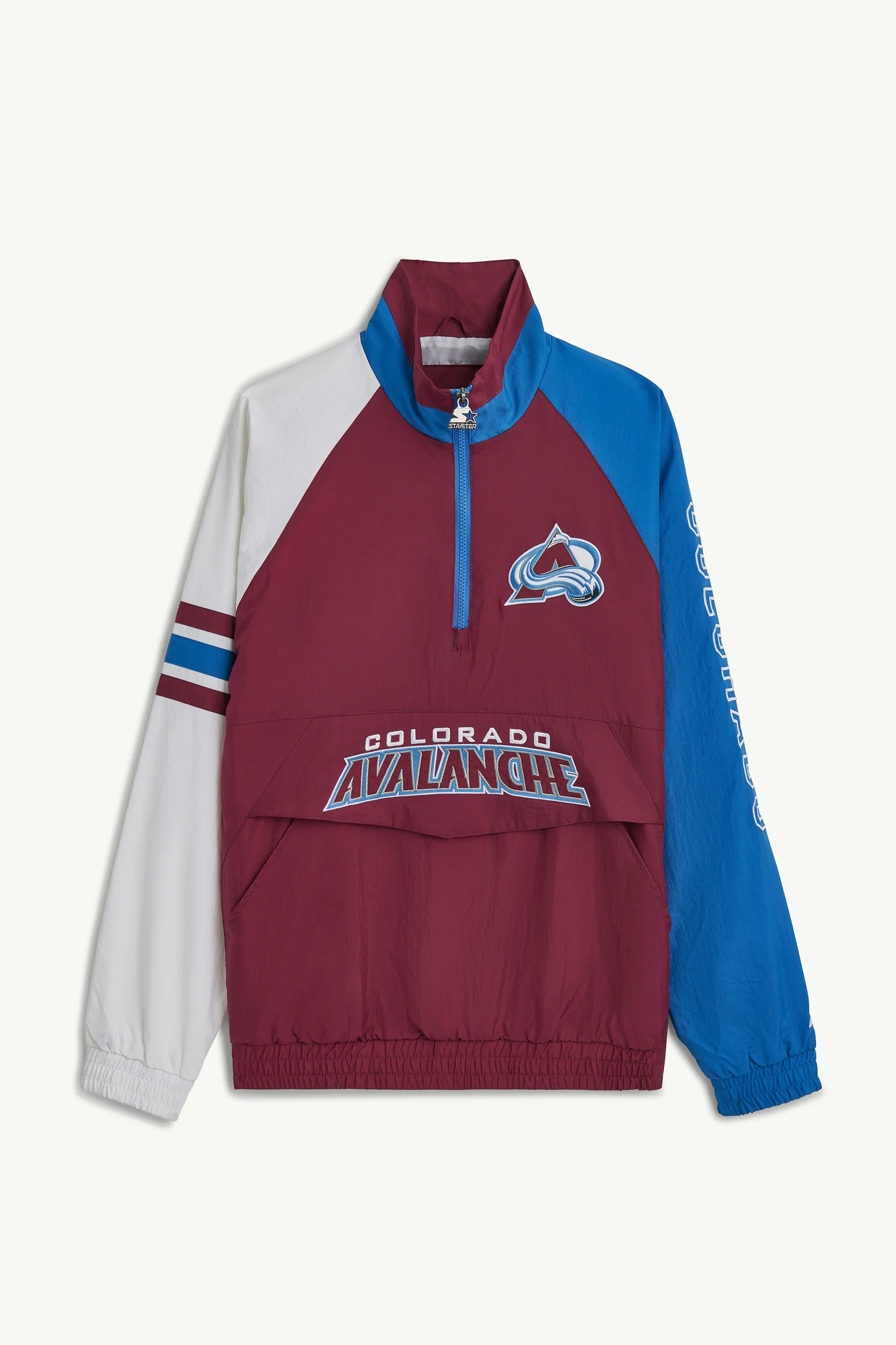 COLORADO AVALANCHE ELITE HALF ZIP PULLOVER