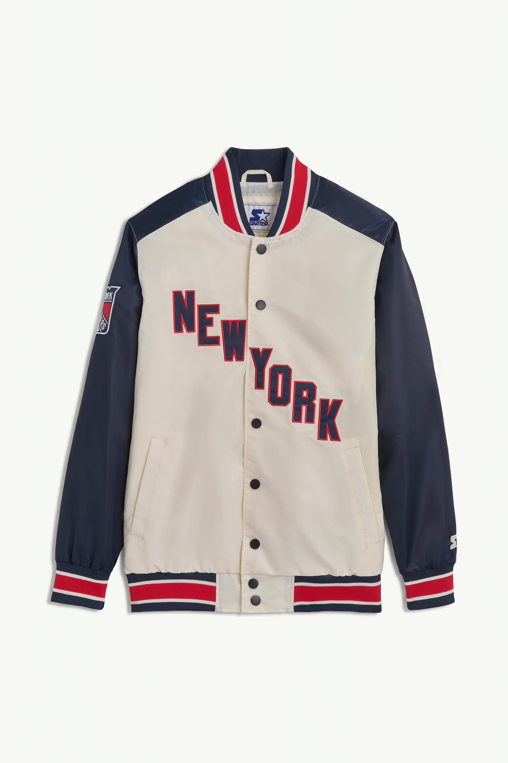NEW YORK RANGERS THE RENEGADE VARSITY JACKET