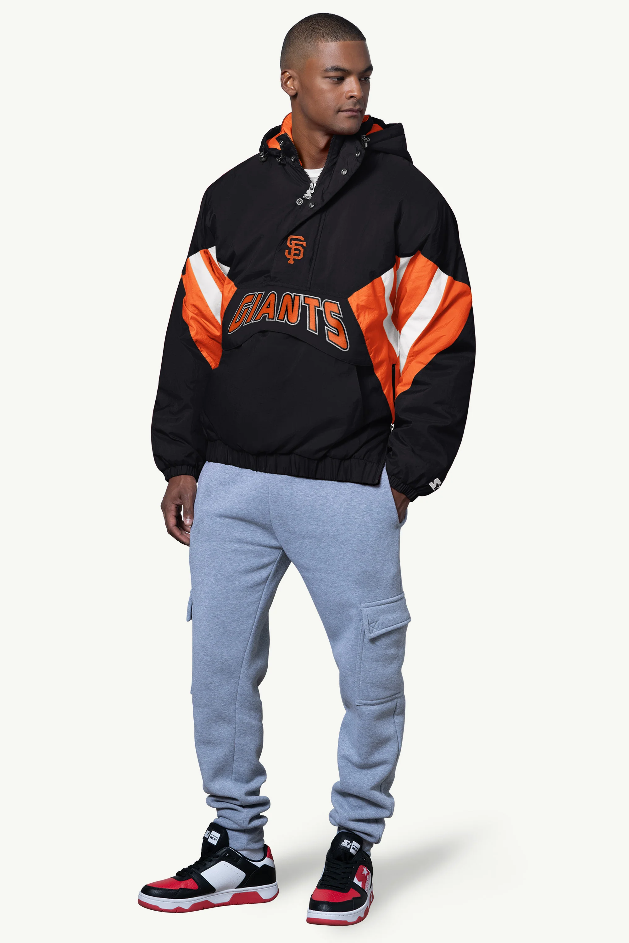 MENS SAN FRANCISCO GIANTS CLASSIC BREAKAWAY JACKET - Image 4