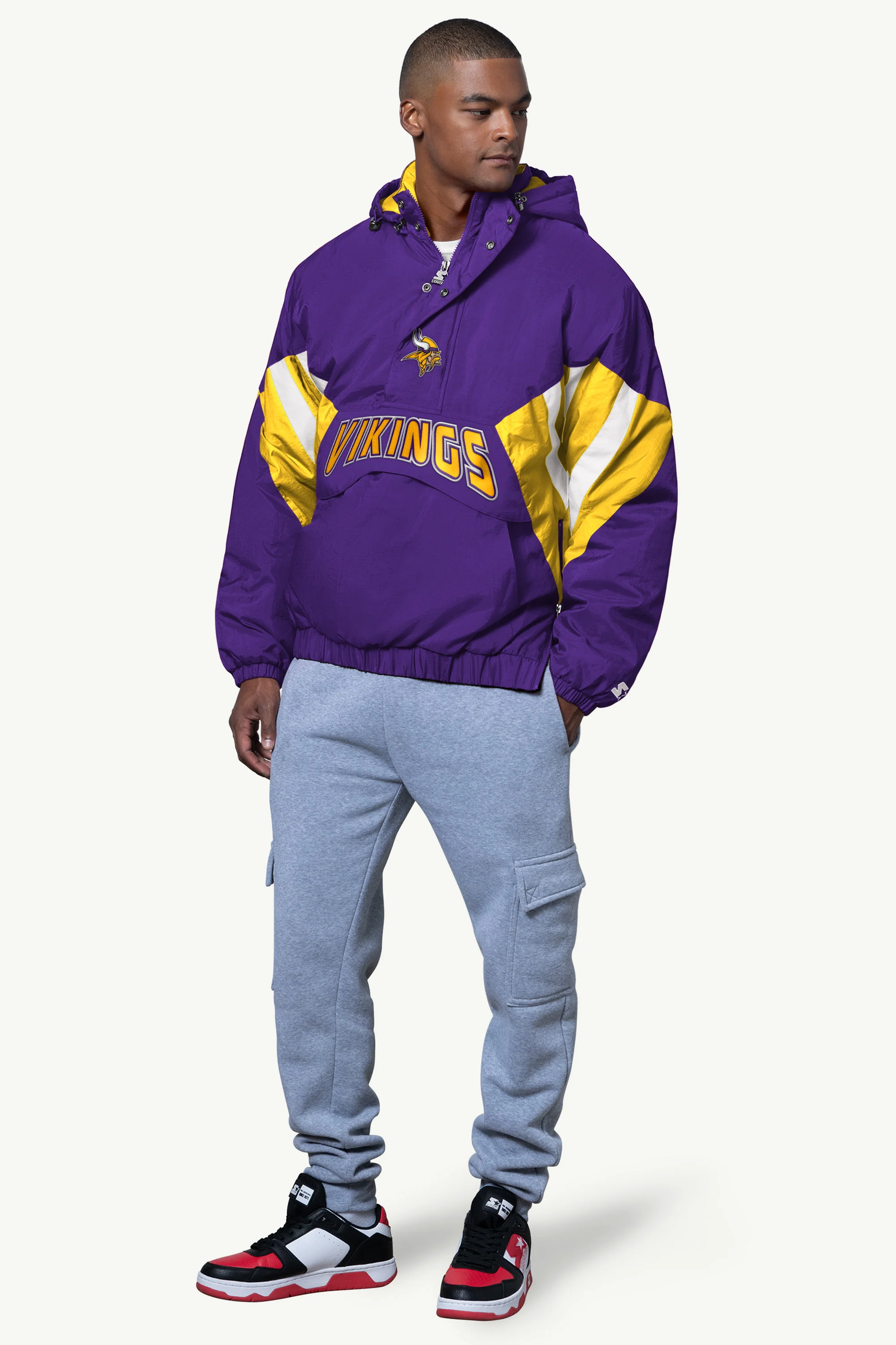 MENS MINNESOTA VIKINGS CLASSIC BREAKAWAY JACKET - Image 3