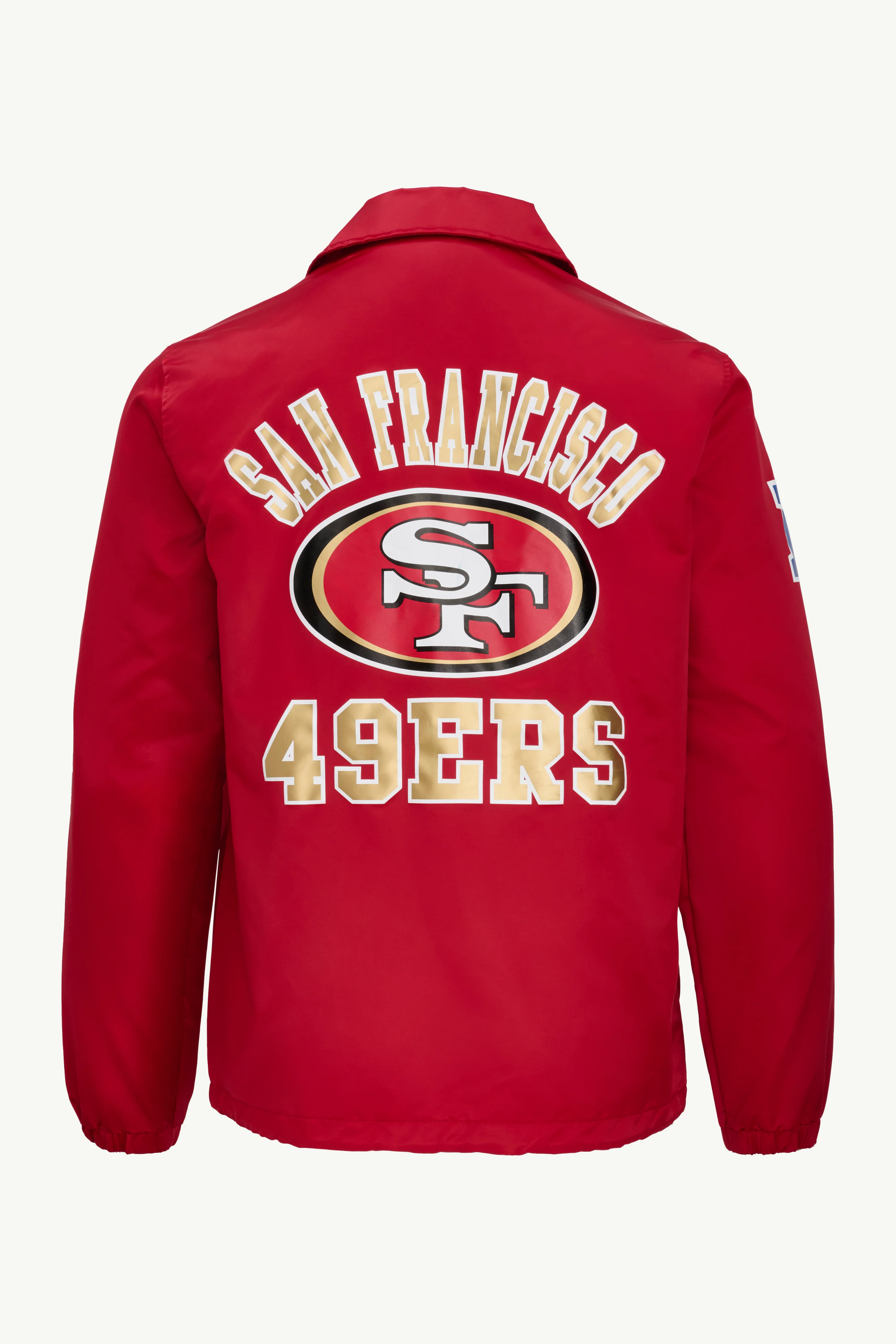 MENS SAN FRANCISCO 49ERS COACHES JACKET - Image 3