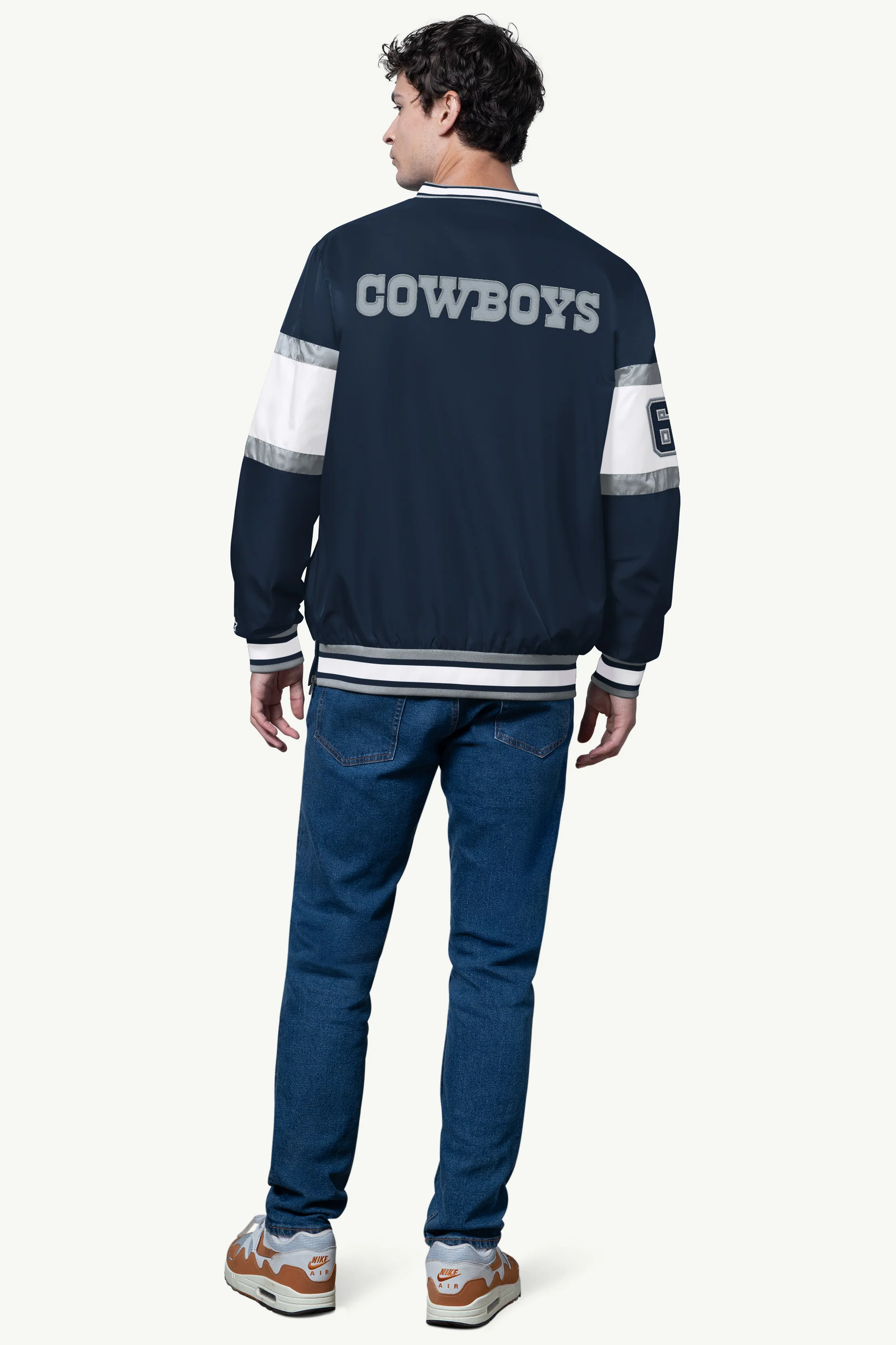 MENS DALLAS COWBOYS SIGNAL COLLAR PULLOVER - Image 3