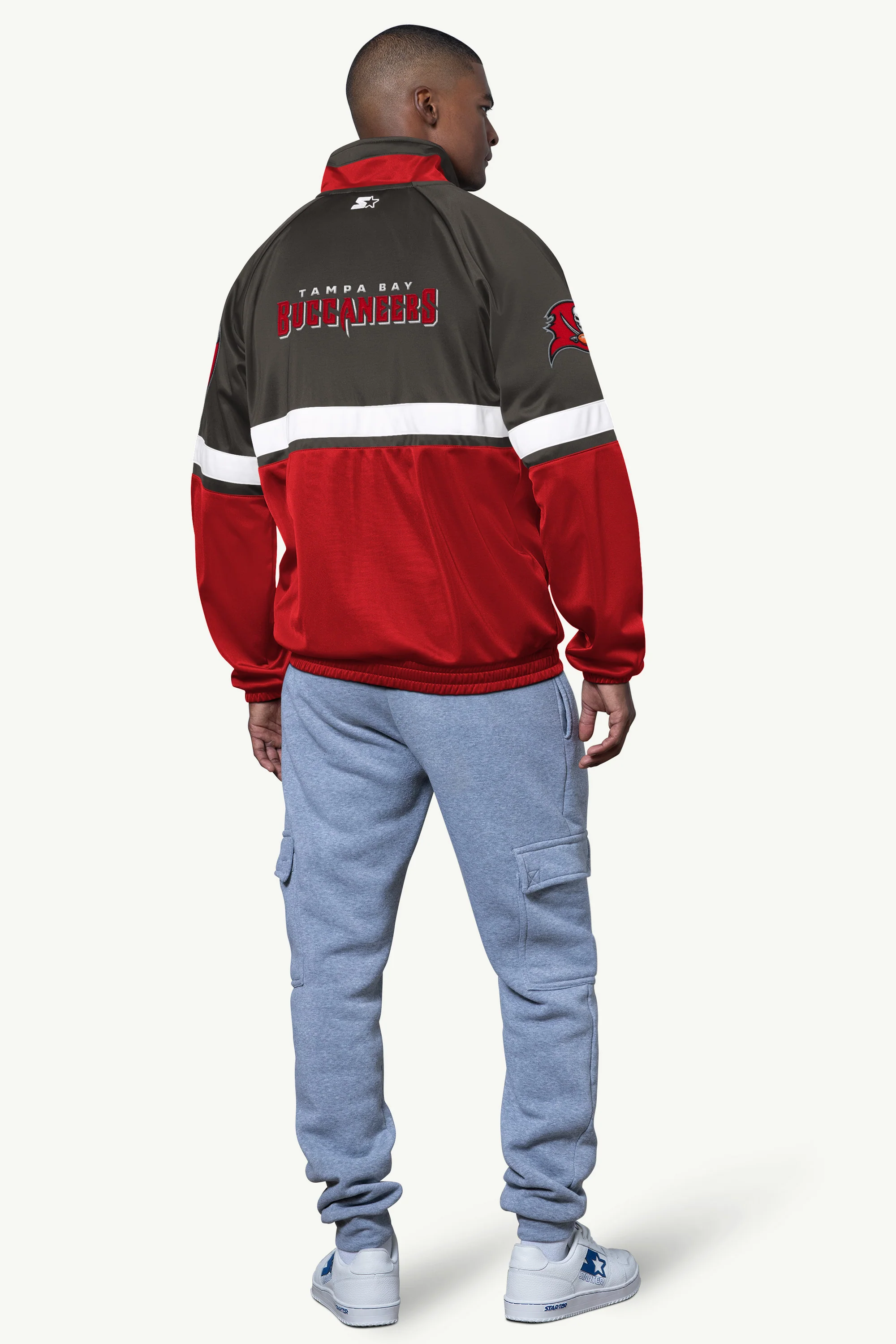 MENS TAMPA BAY BUCCANEERS VETERAN TRACK JACKET - Image 2